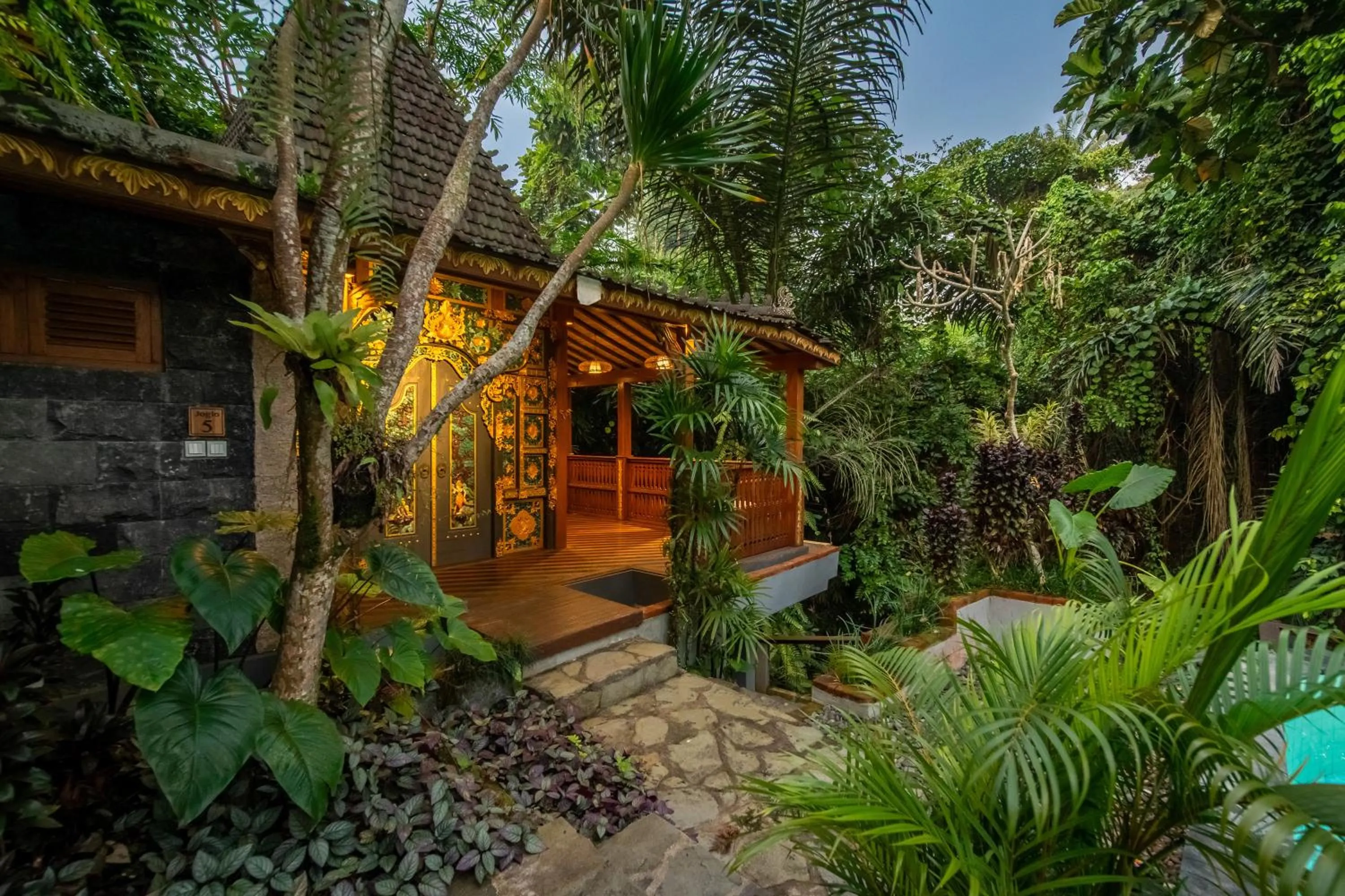 Property building in Parvati Retreat Villas