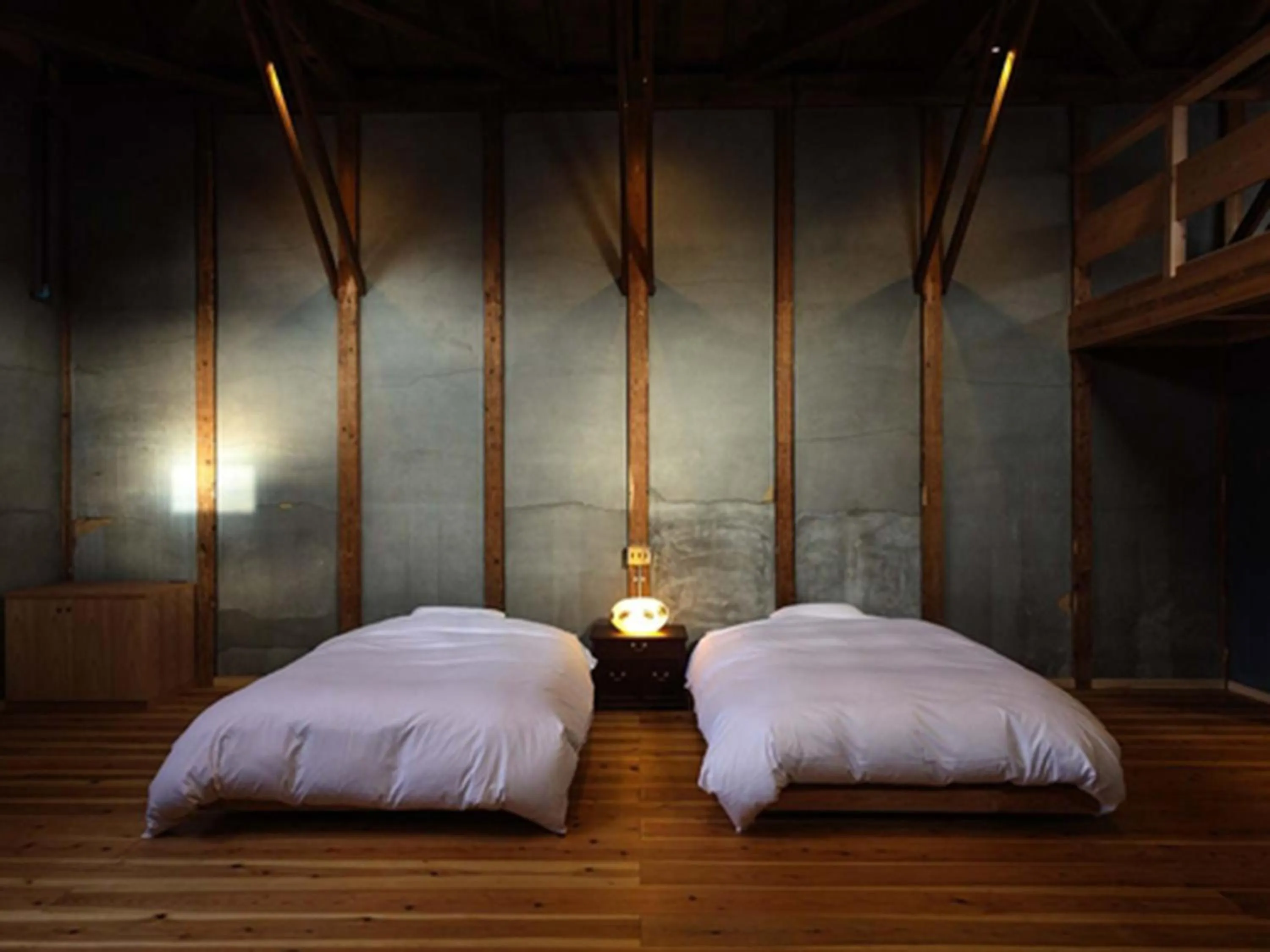 Photo of the whole room, Bed in Nipponia Izumo Hirata Cotton Road