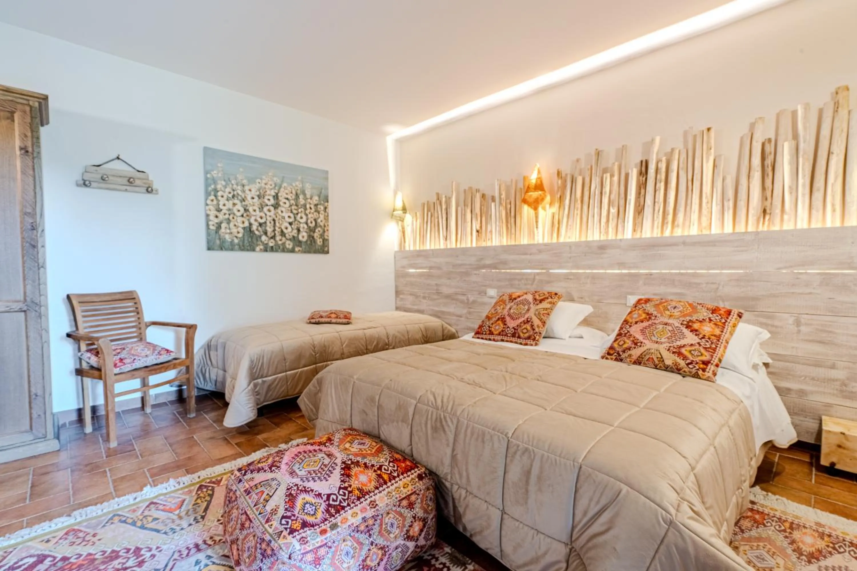 Bed in Tenuta Pilastru Country Resort & Spa