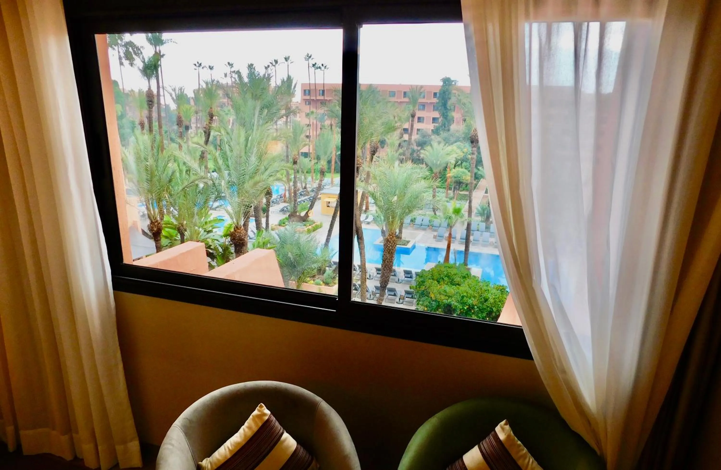 Pool view in Kenzi Rose Garden