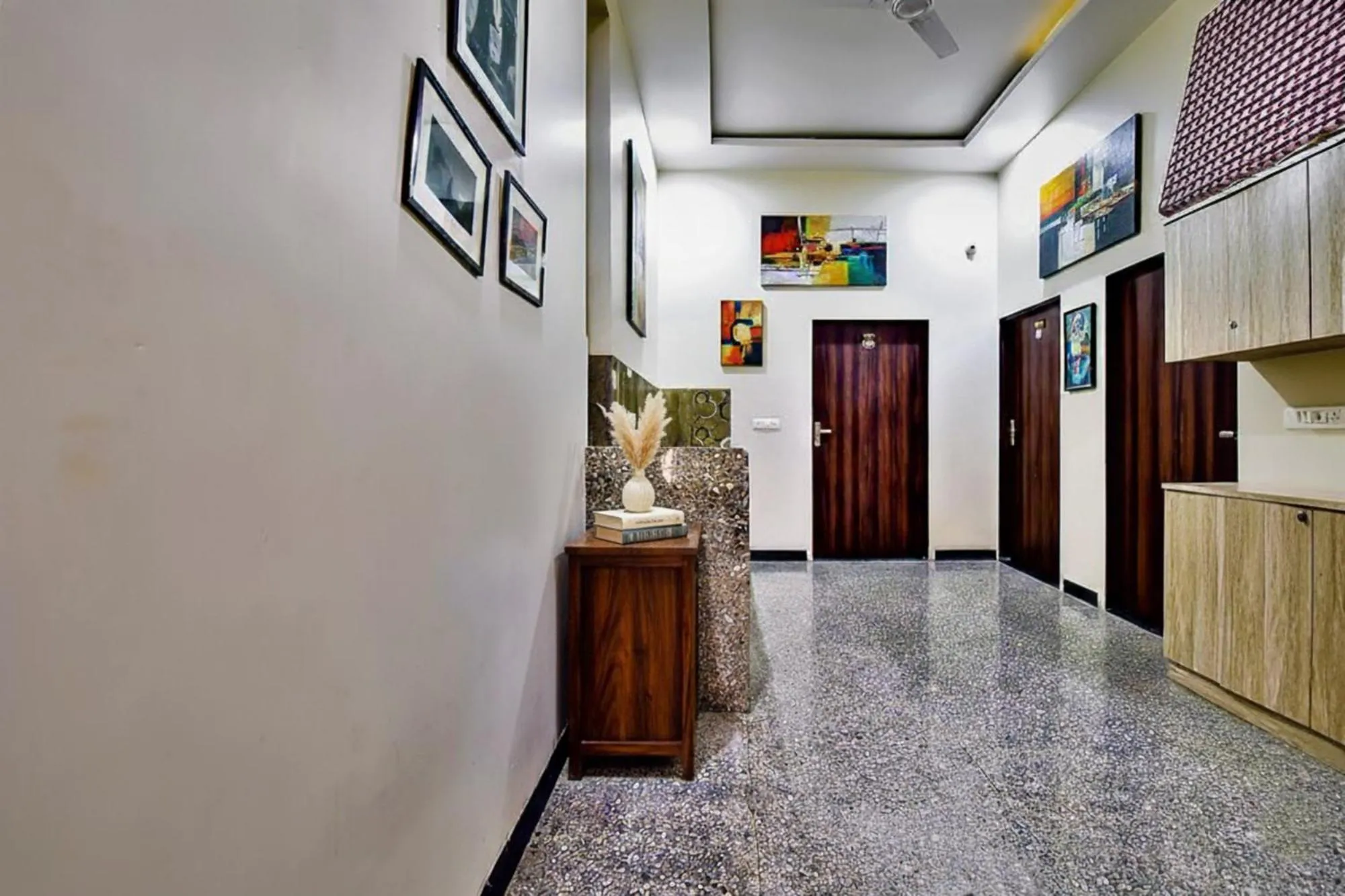 Lobby or reception in FabHotel The Castle Homestay