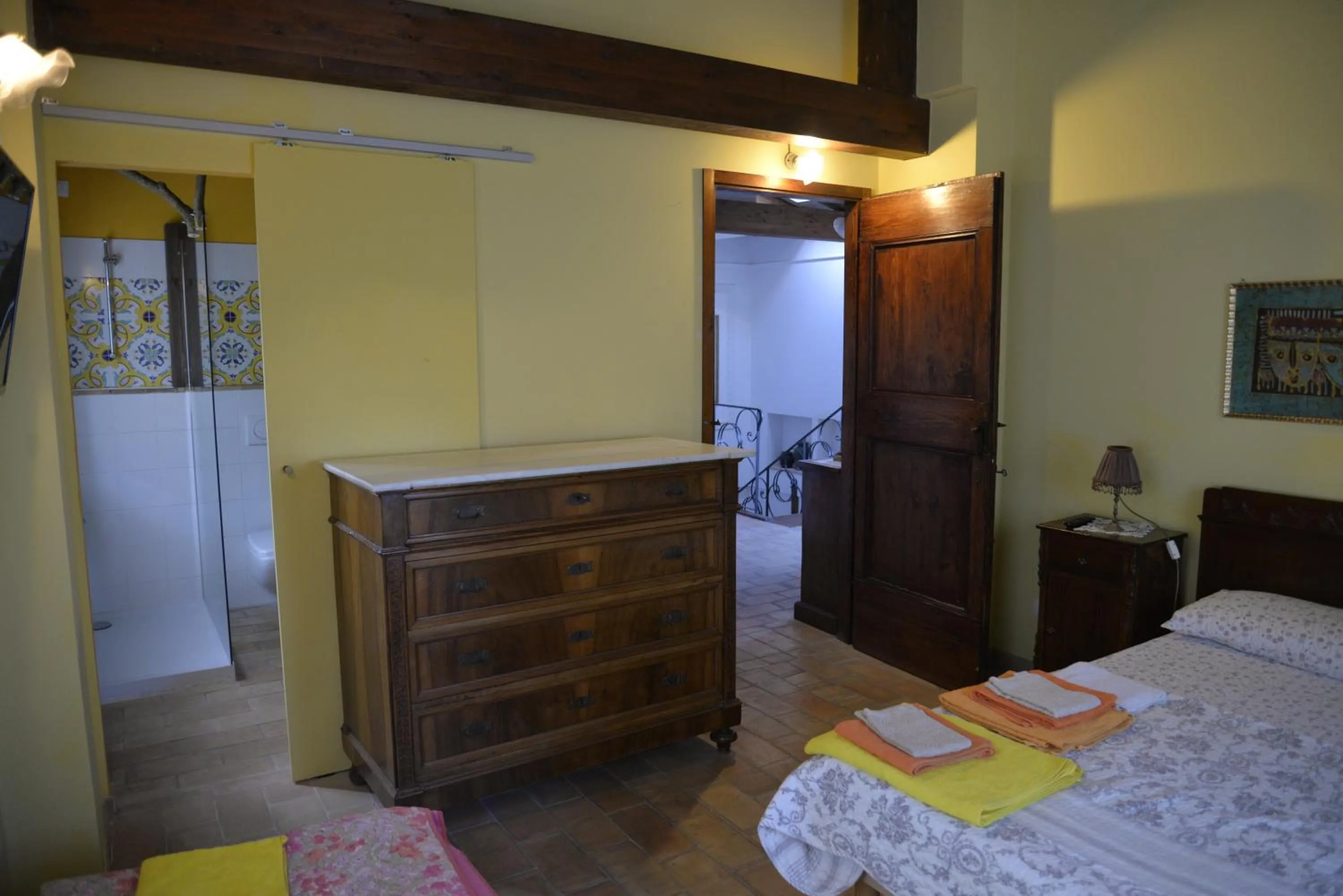 Bedroom, Bed in B&B Punto Magico