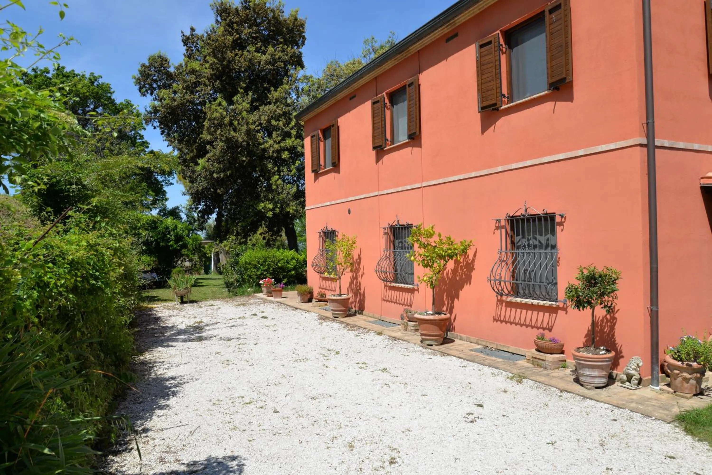 Landmark view in B&B Punto Magico