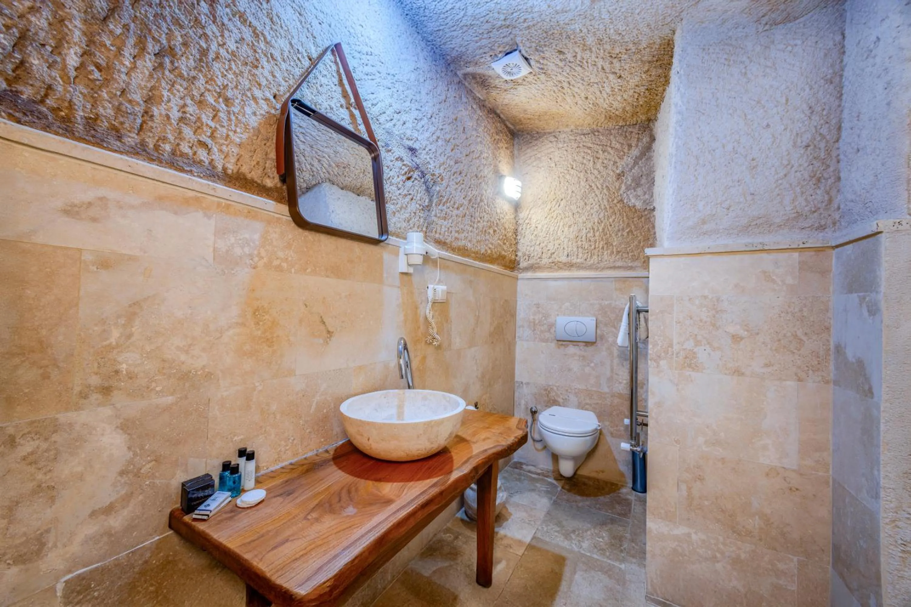 Bathroom in My Story Cave Hotel