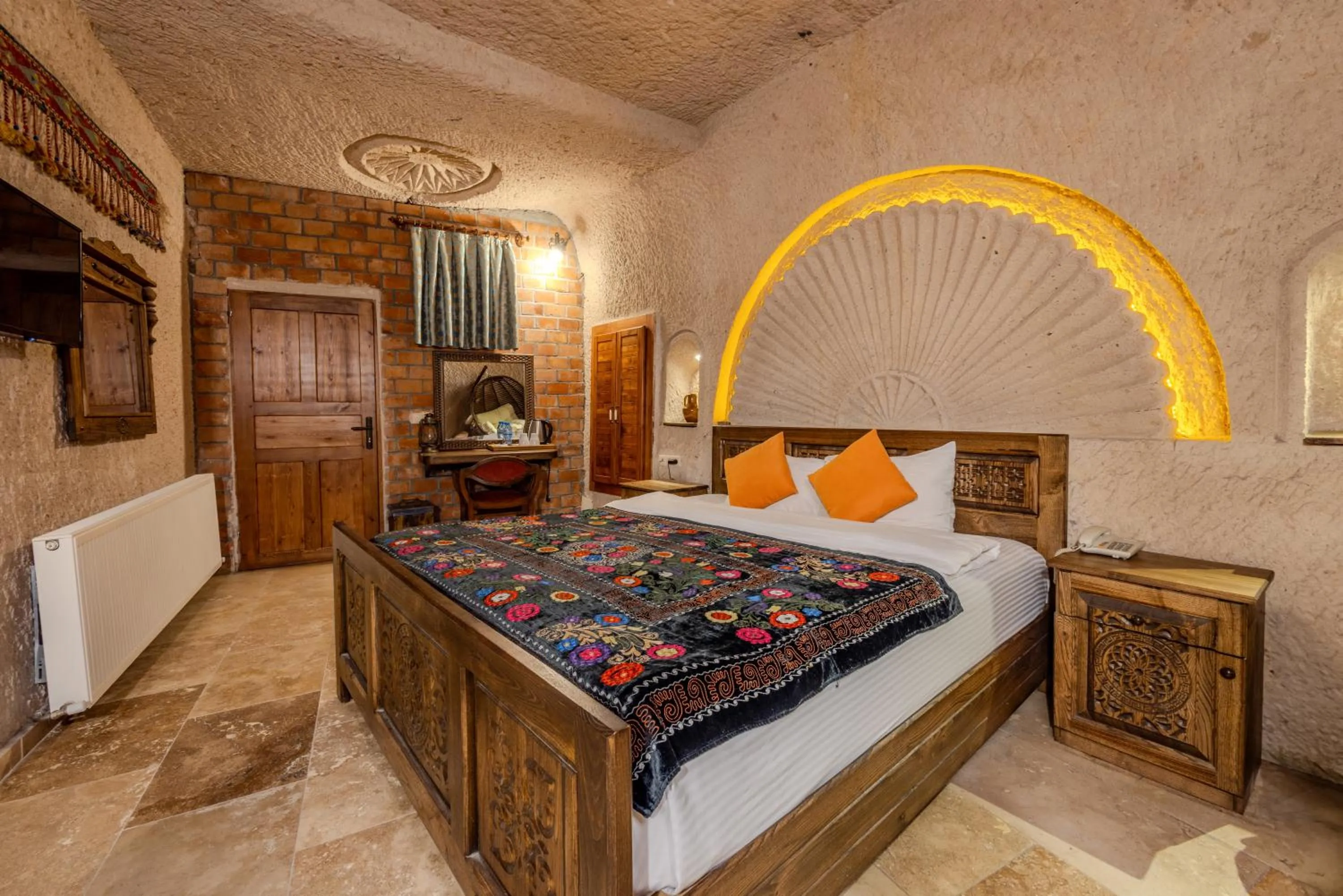 Bed in My Story Cave Hotel