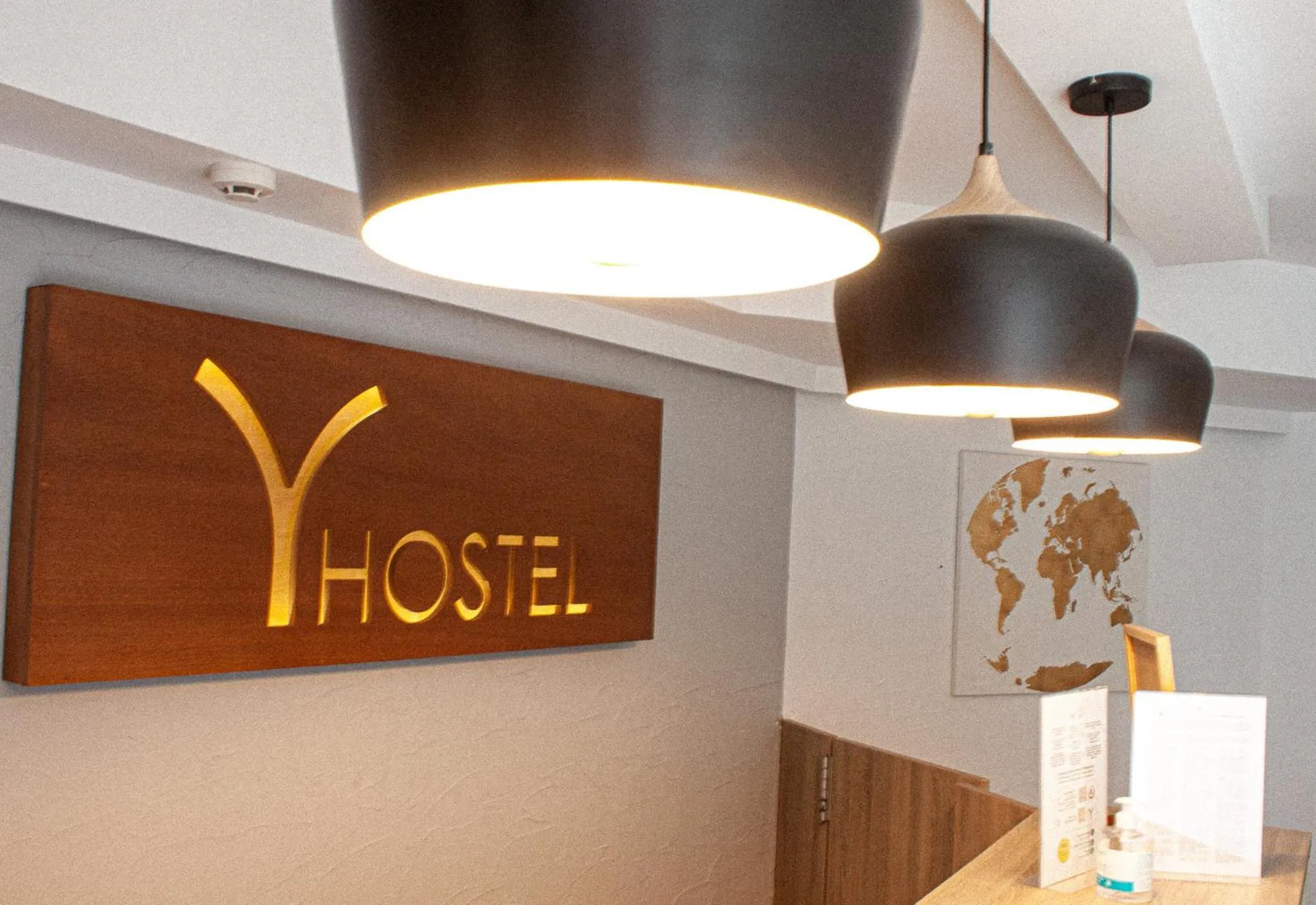 Decorative detail in Y Hostel - Albergue Juvenil