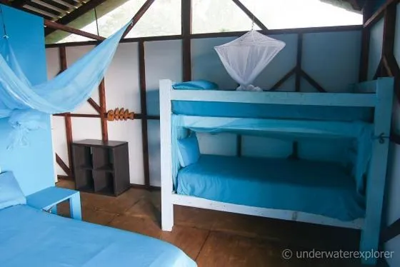 Bed in Underwater Explorer