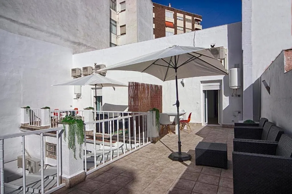 Patio in Apartamentos Gladiador