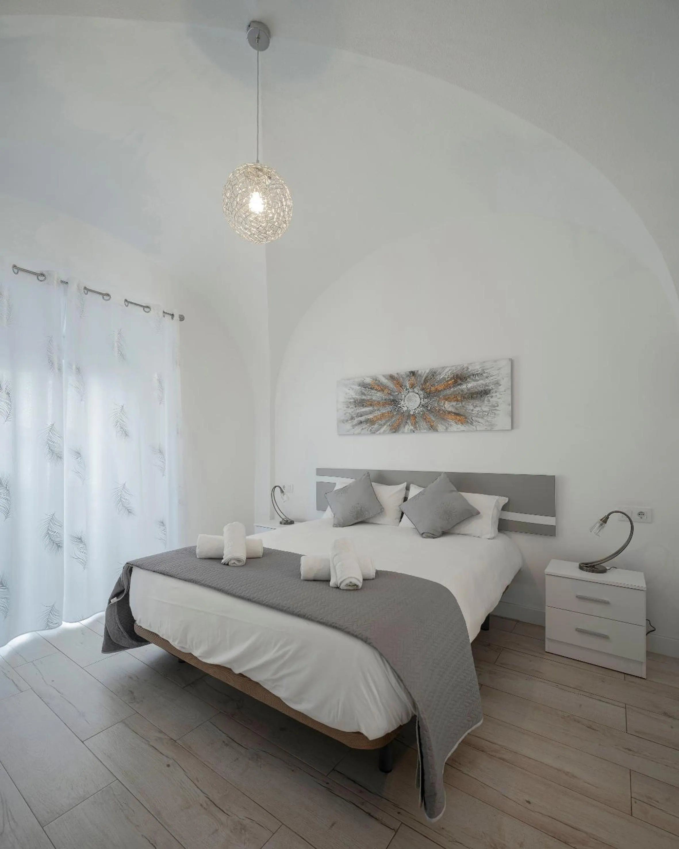 Bed in Apartamentos Gladiador