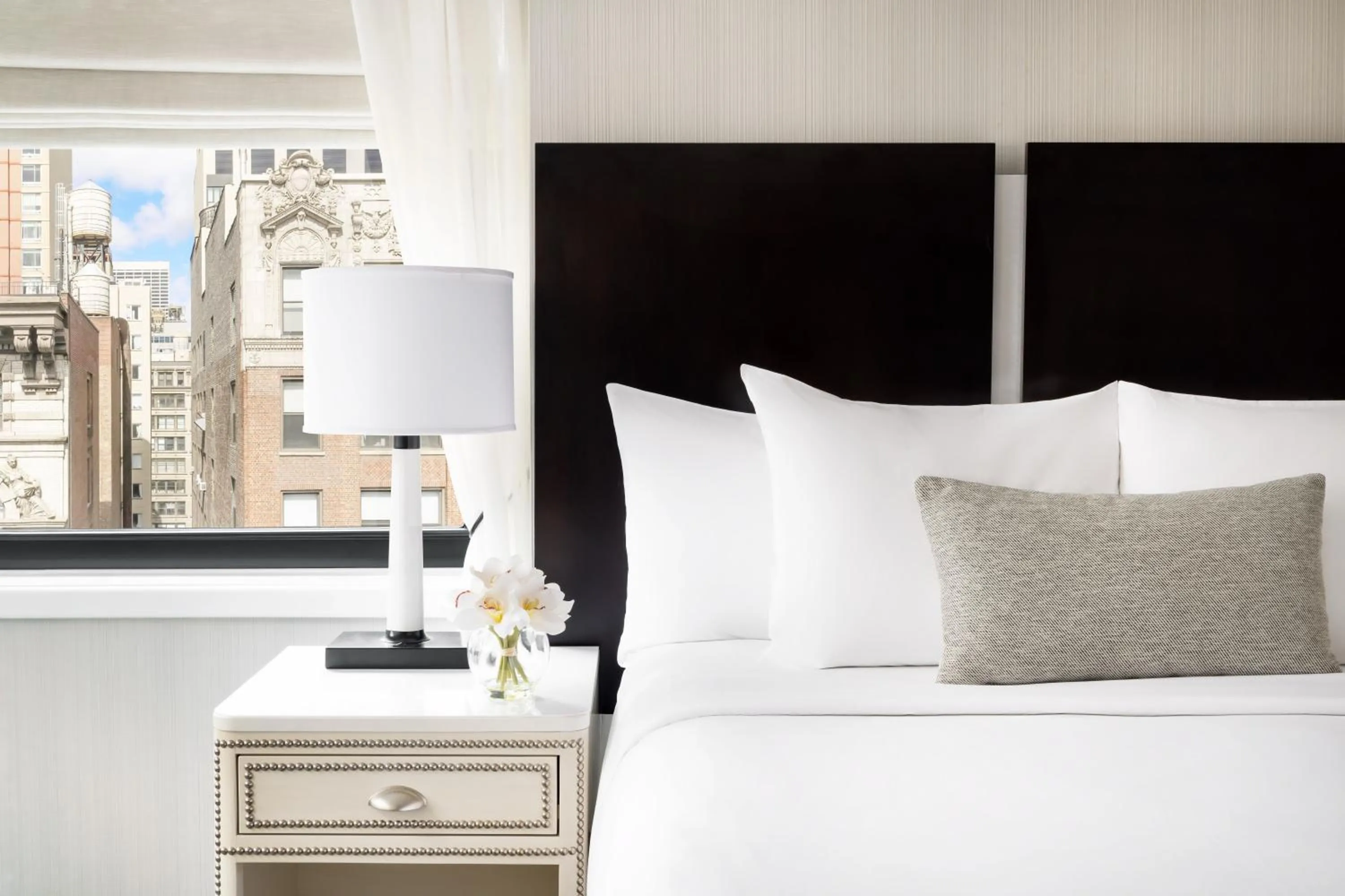 Bedroom, Bed in The Gregorian New York City