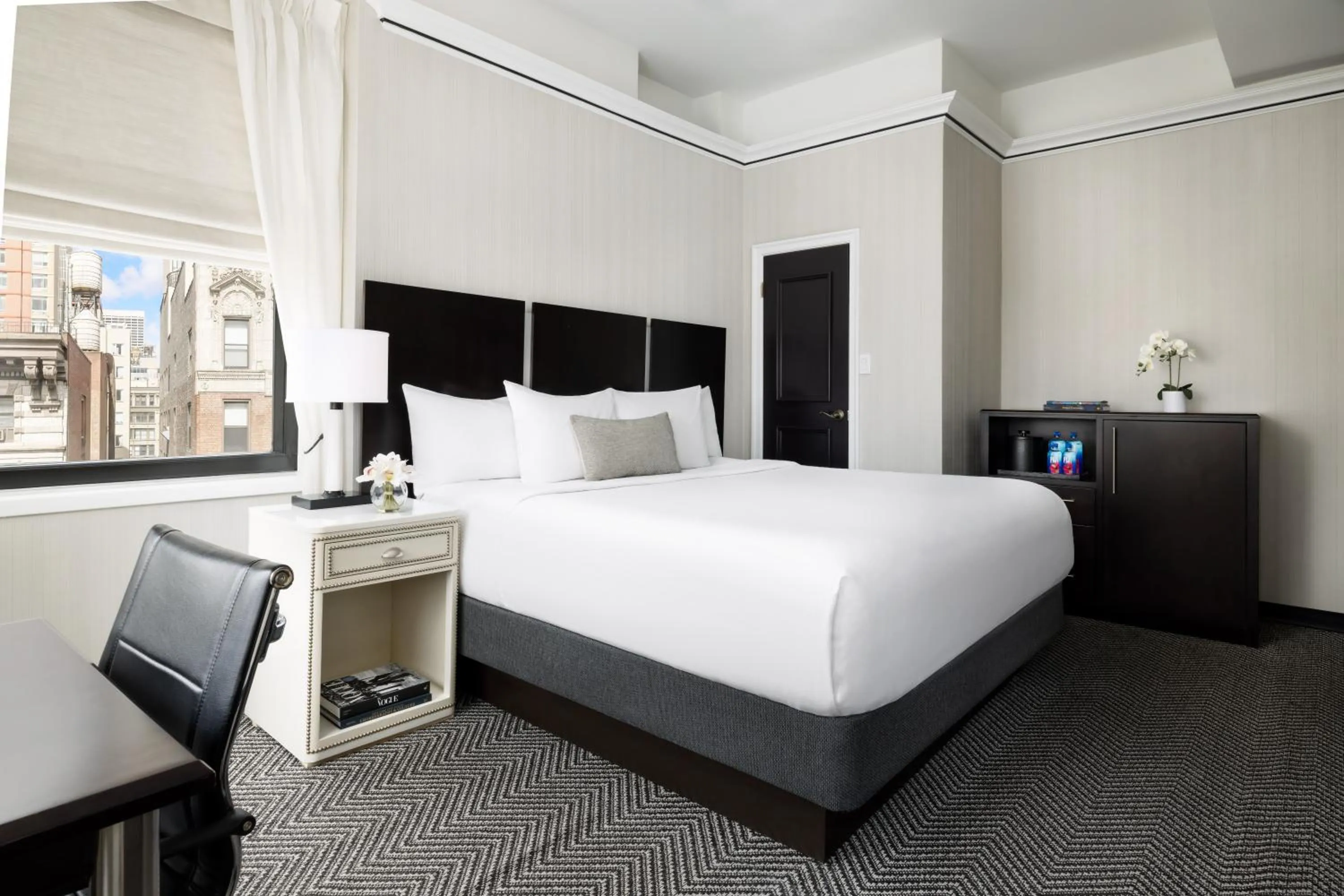 Bedroom, Bed in The Gregorian New York City