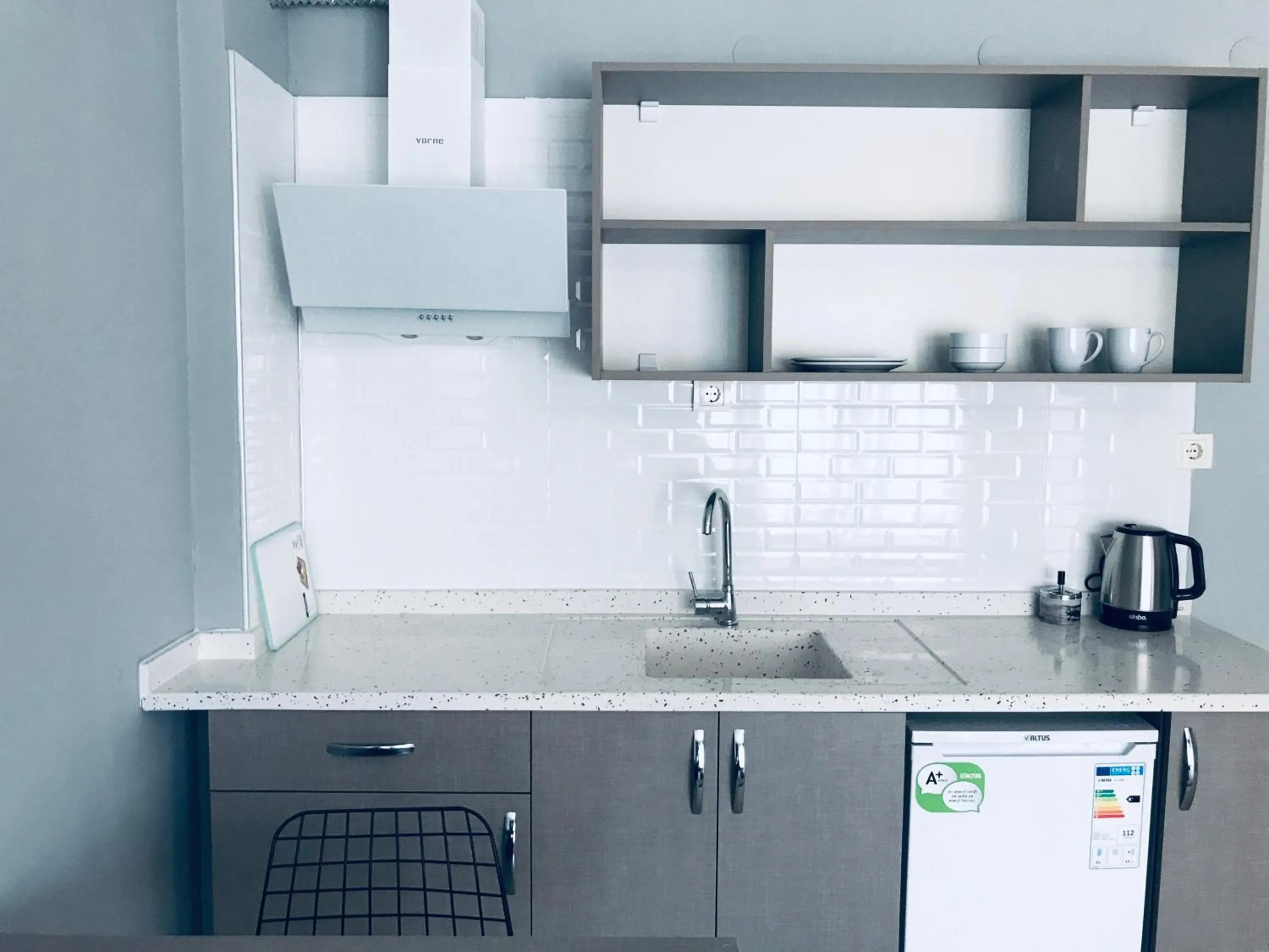 Kitchen/Kitchenette in OTTO LOFT Premium Apartments