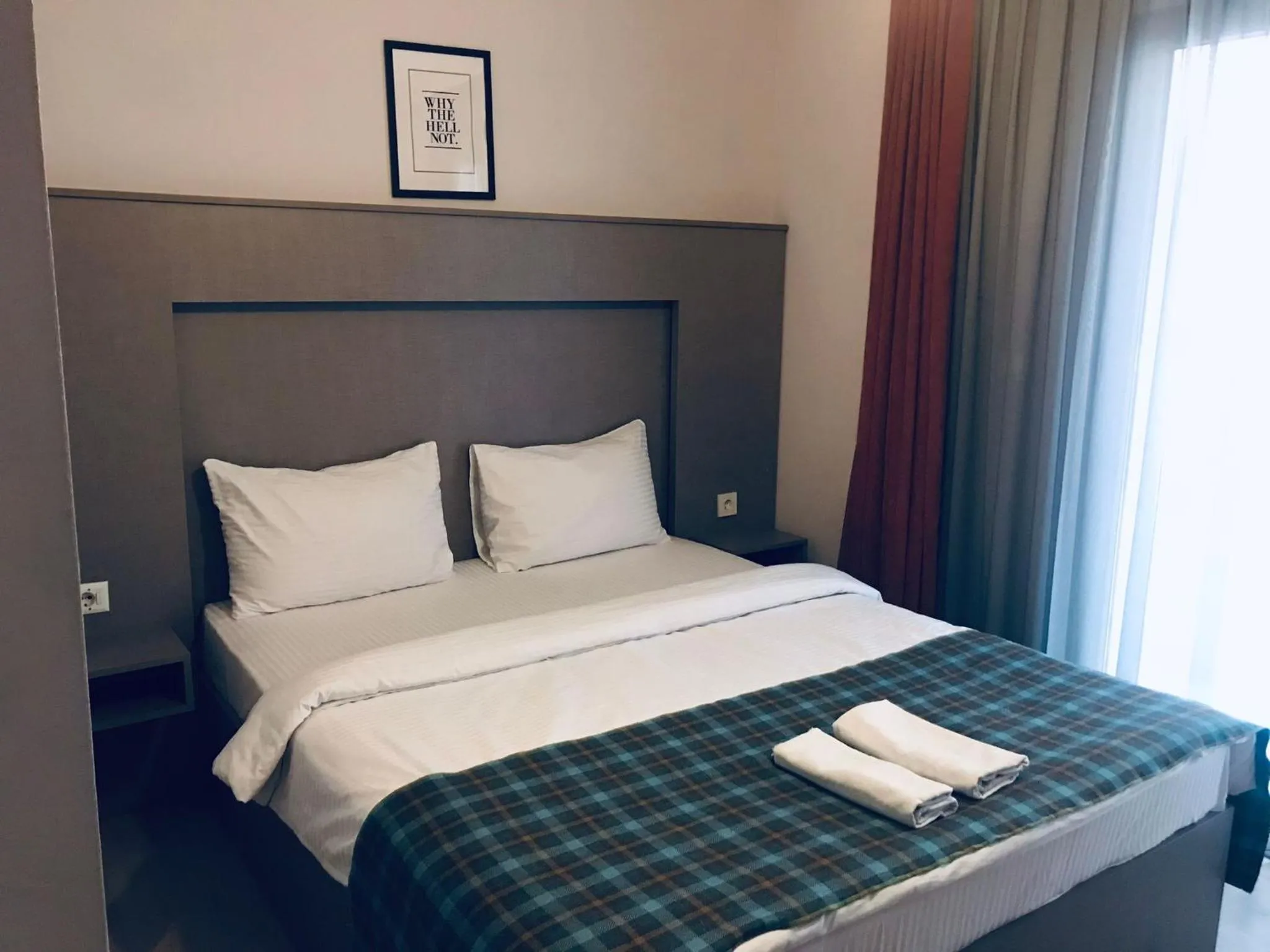 Bed in OTTO LOFT Premium Apartments