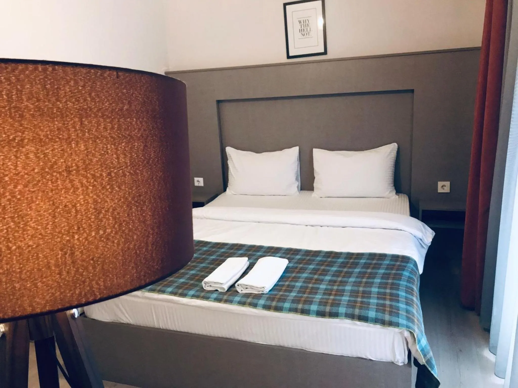 Bed in OTTO LOFT Premium Apartments