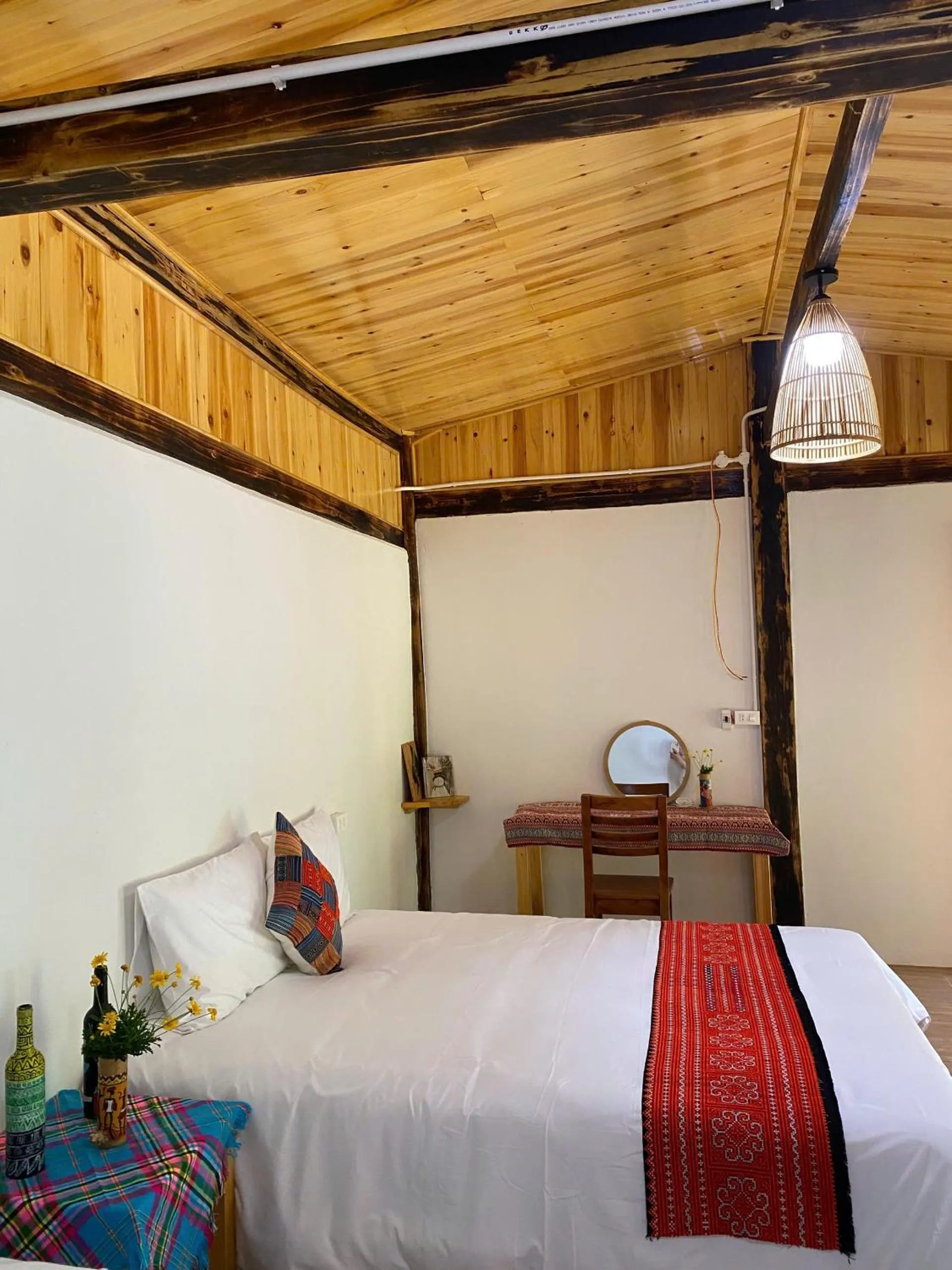 Bed in The Link farmstay