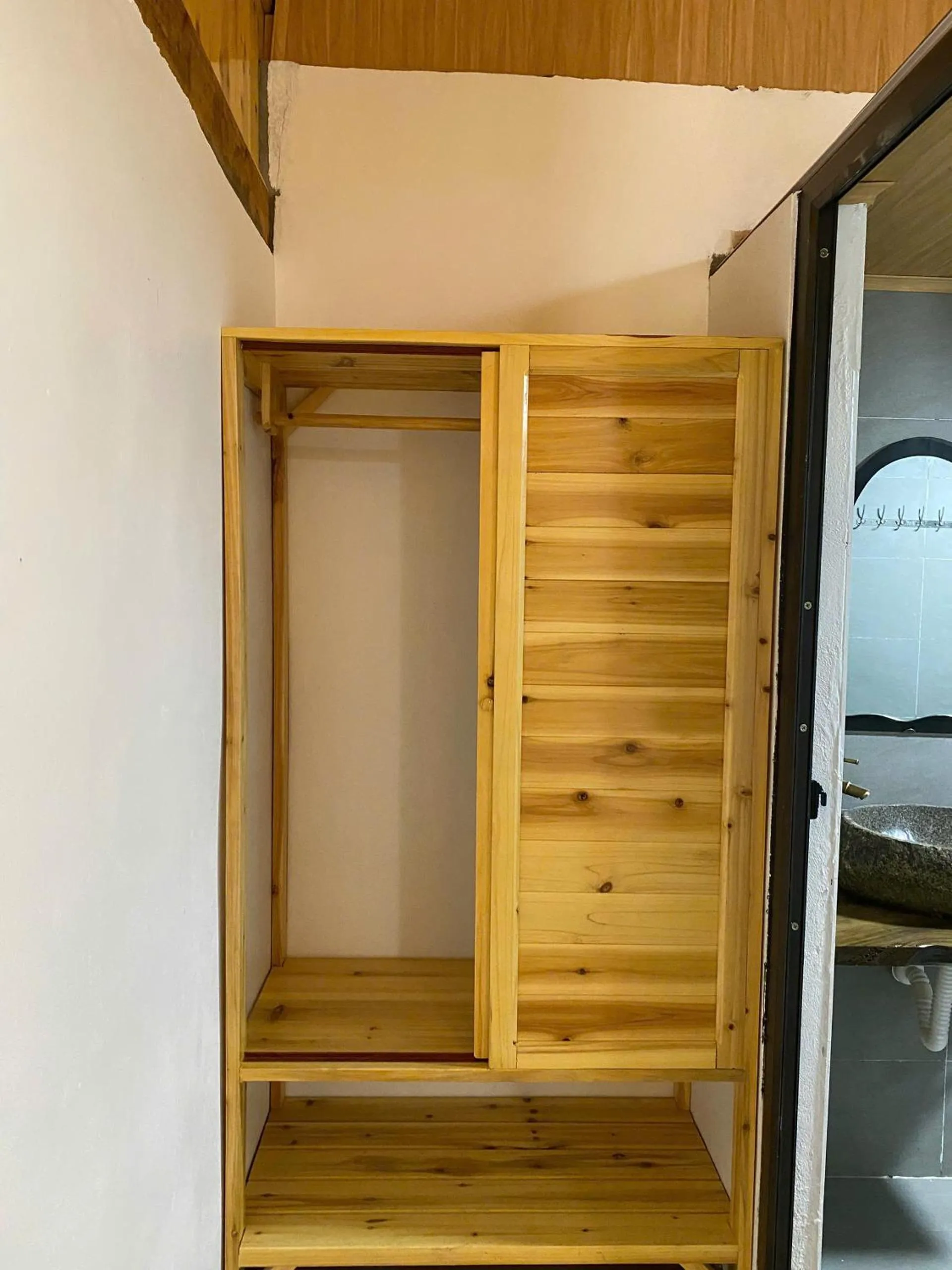 wardrobe in The Link farmstay