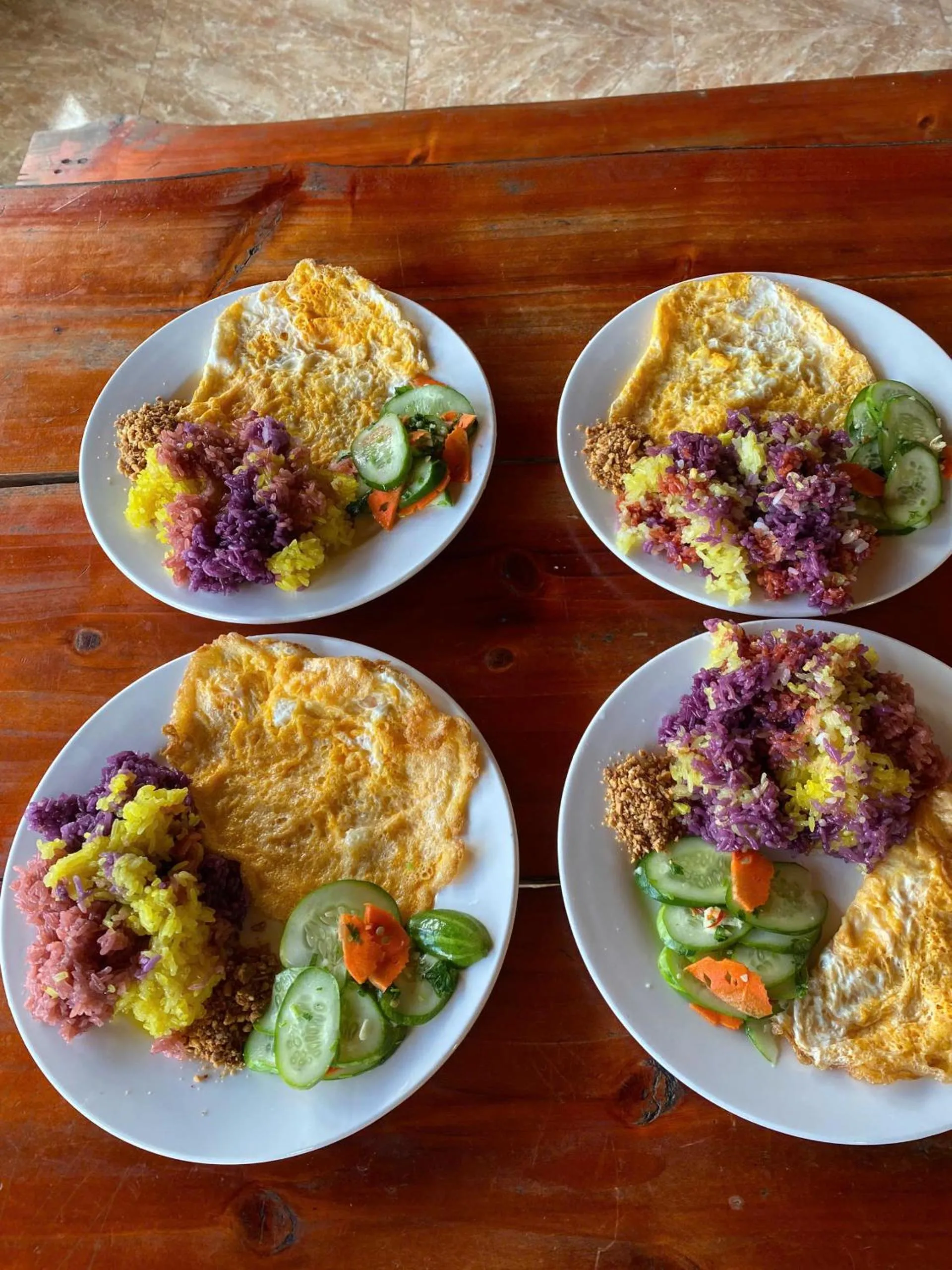 Breakfast in The Link farmstay