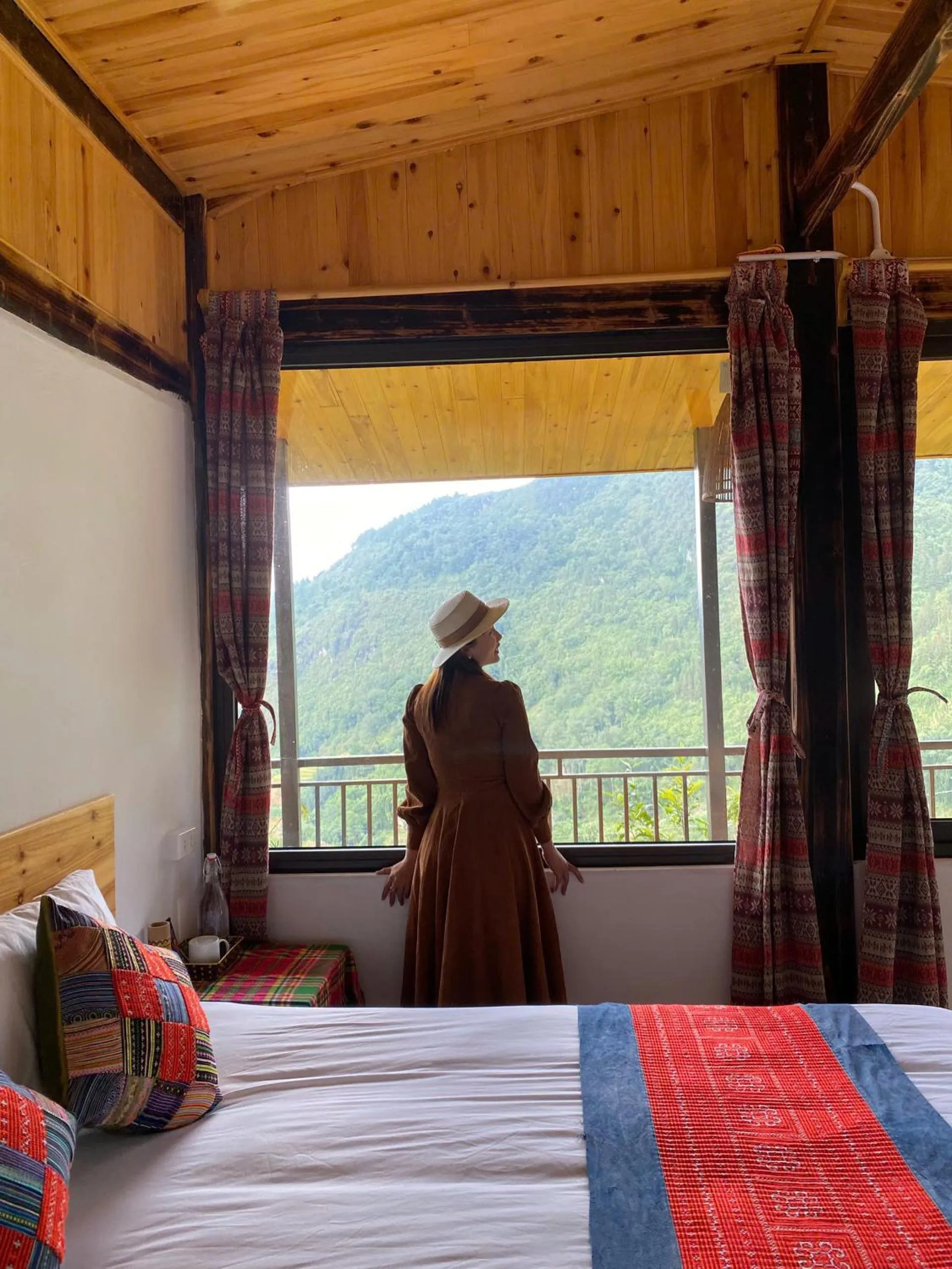 Bed in The Link farmstay