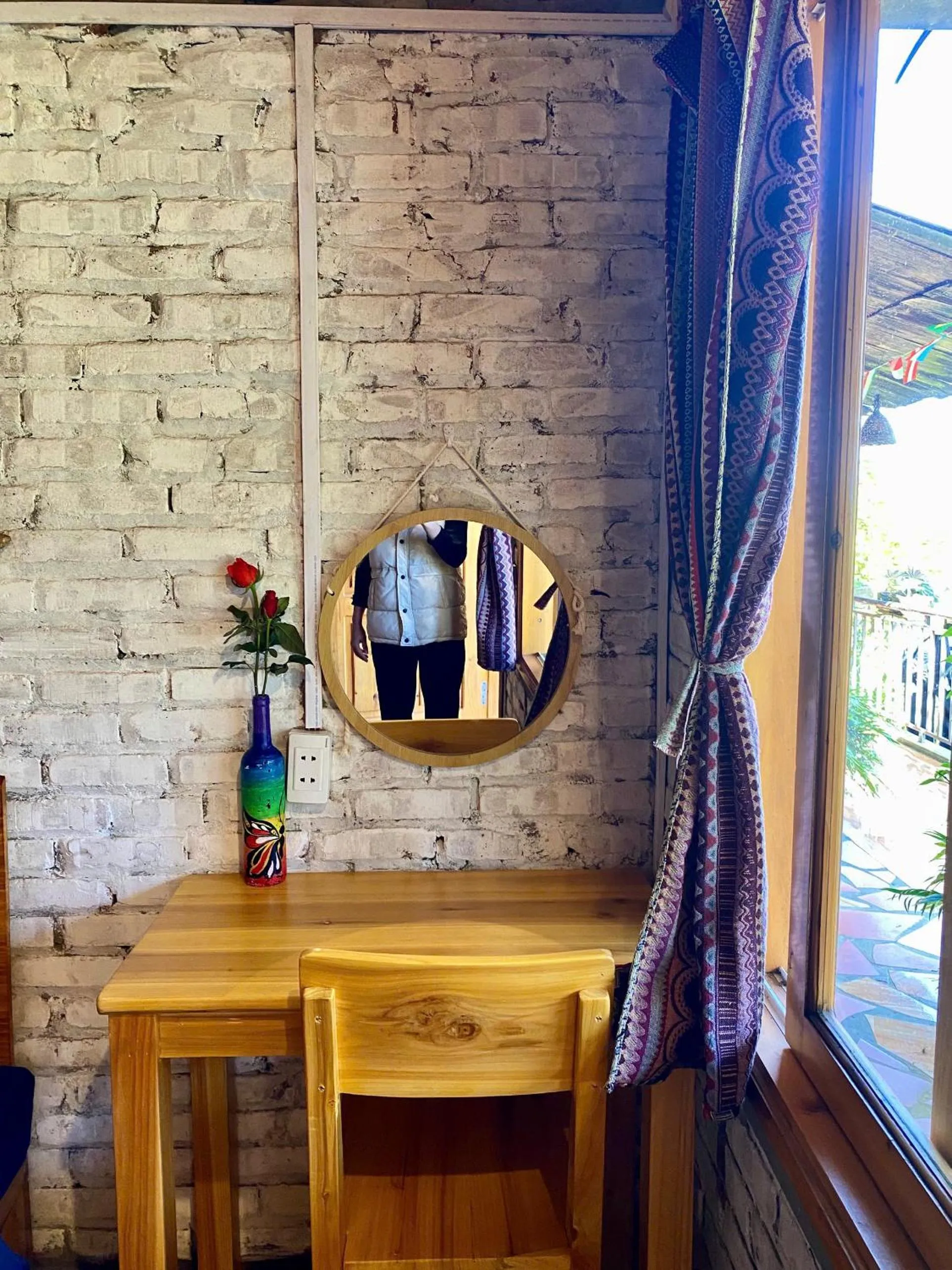 Seating area in The Link farmstay
