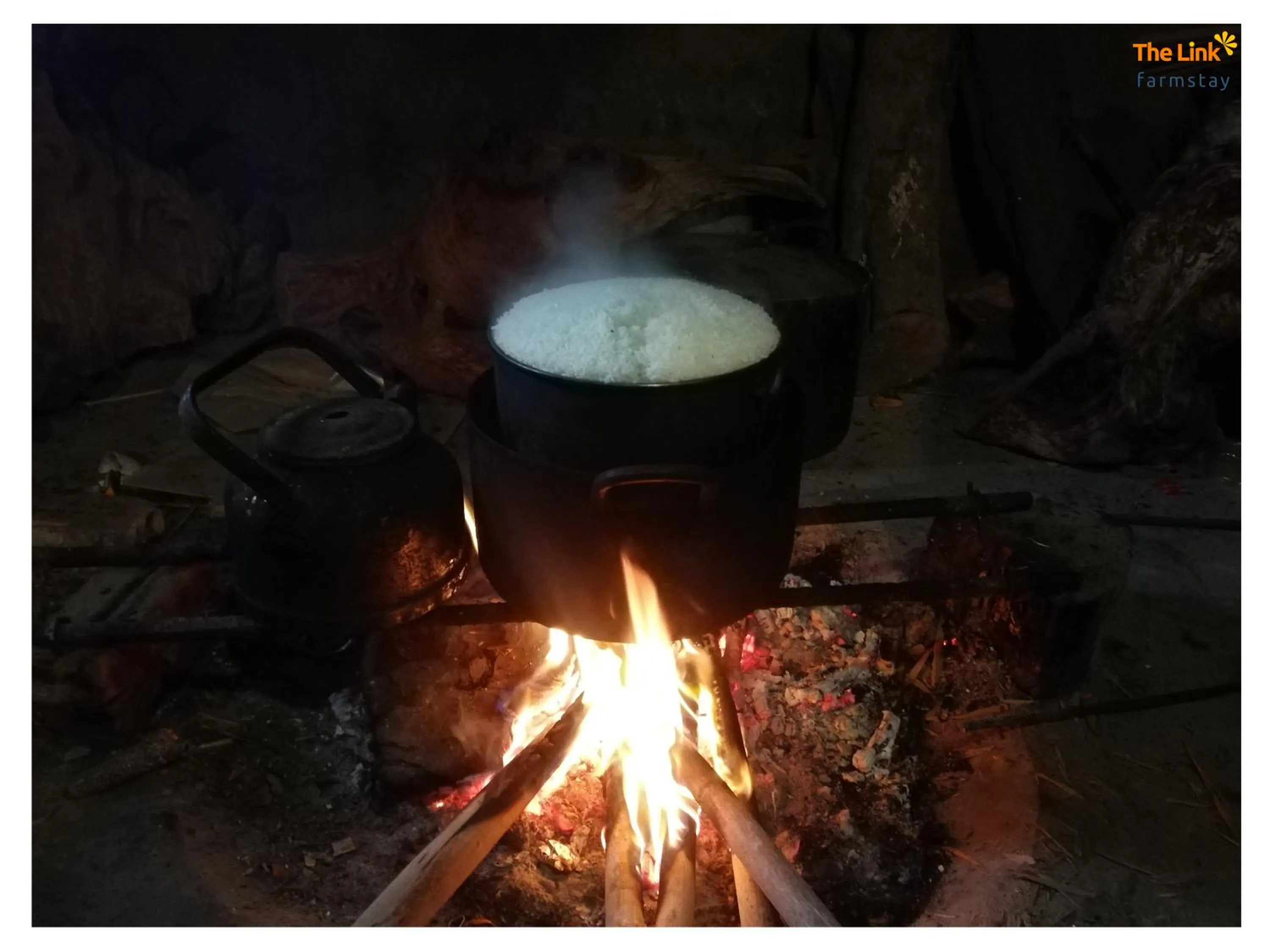 Kitchen or kitchenette in The Link farmstay