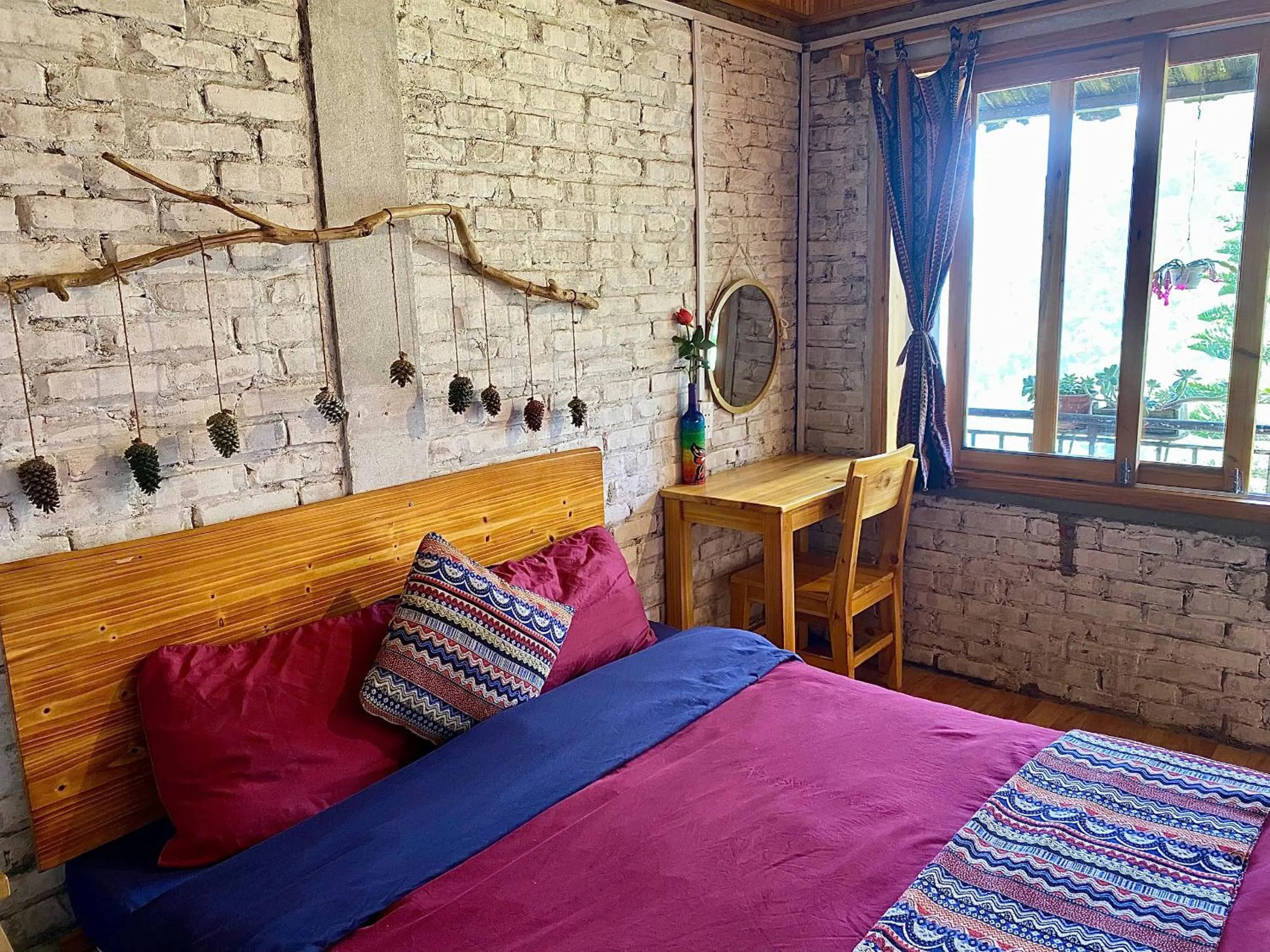 Bed in The Link farmstay