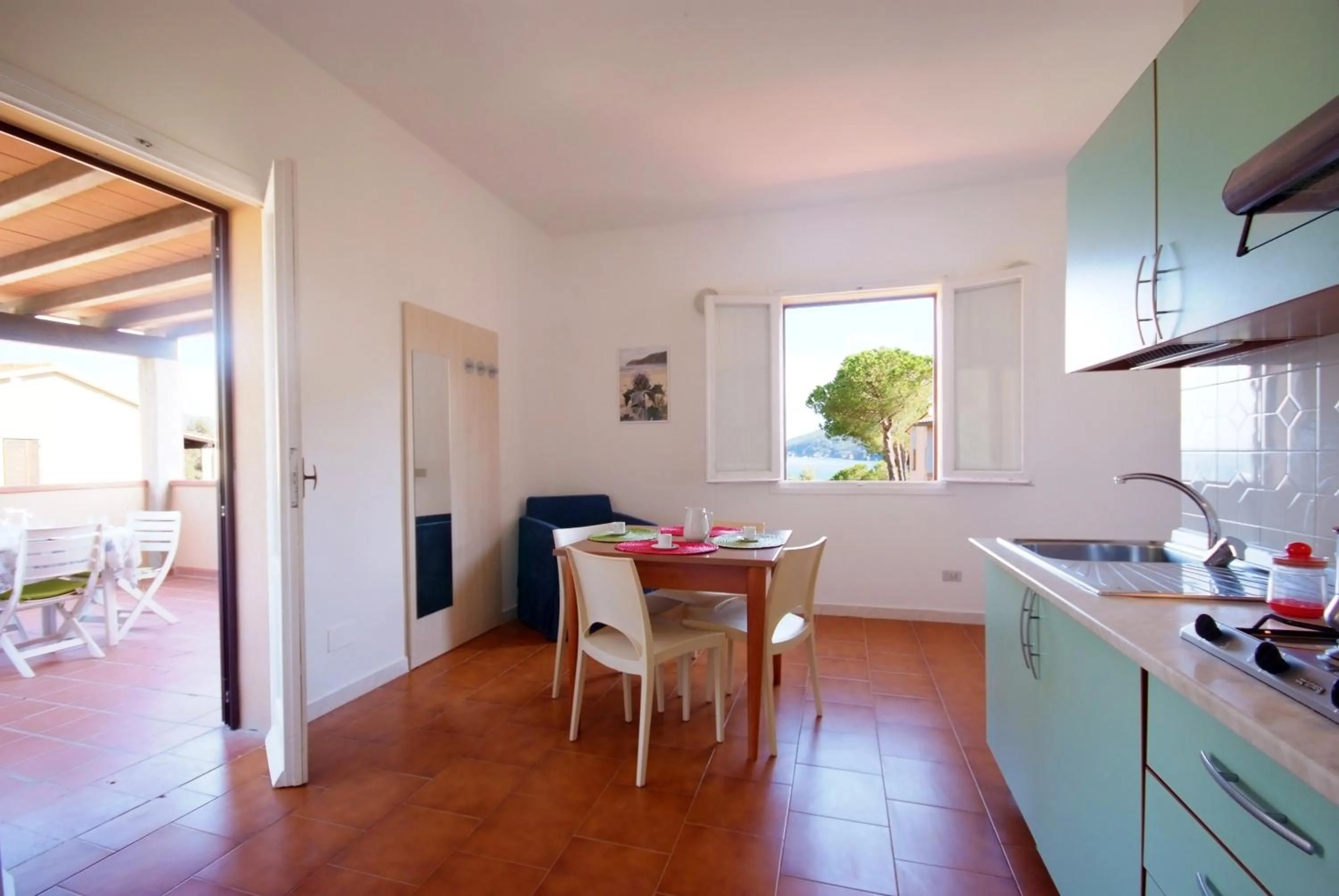 Kitchen or kitchenette in Casa Del Golfo