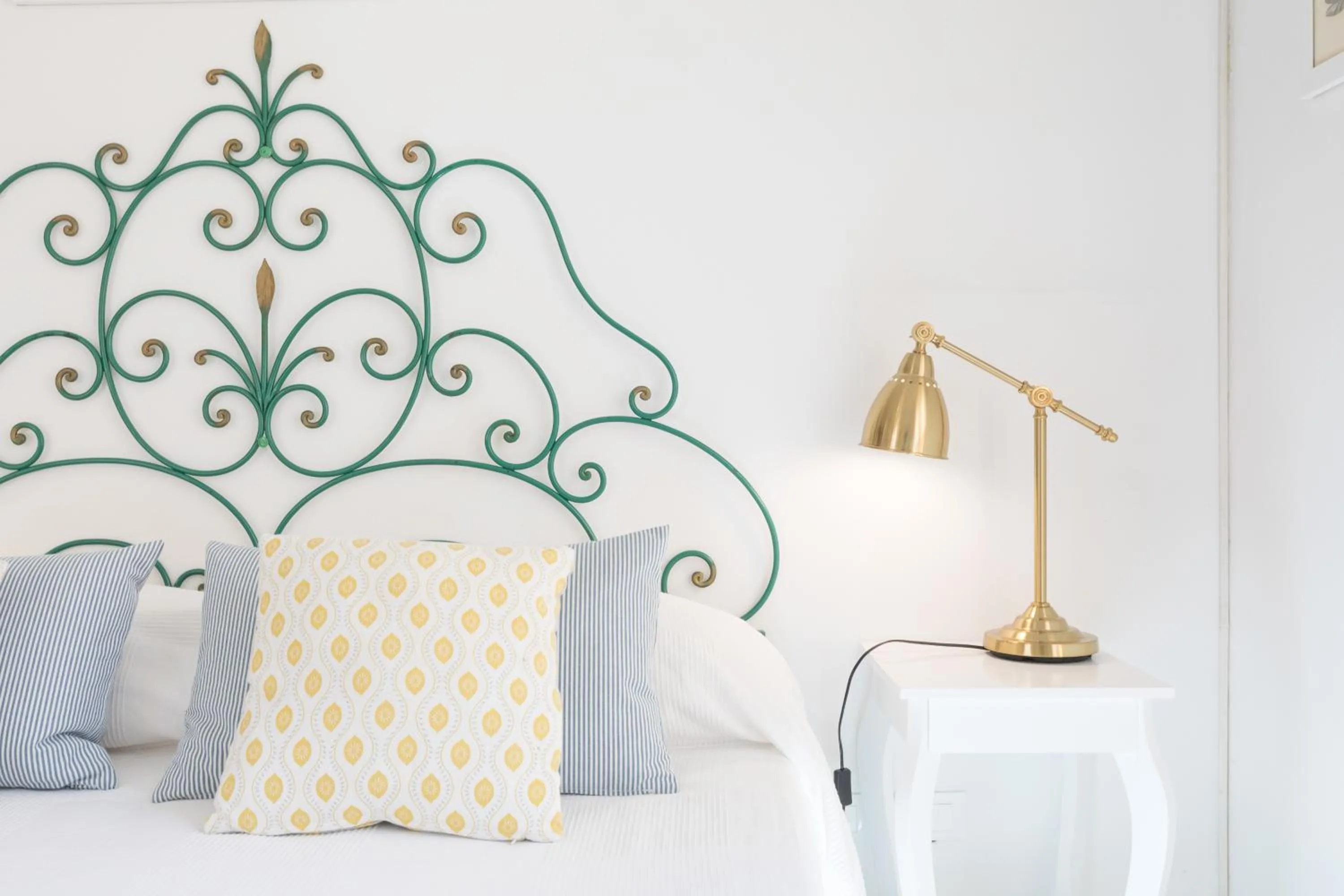 Decorative detail, Bed in B&B Piazza Fratti