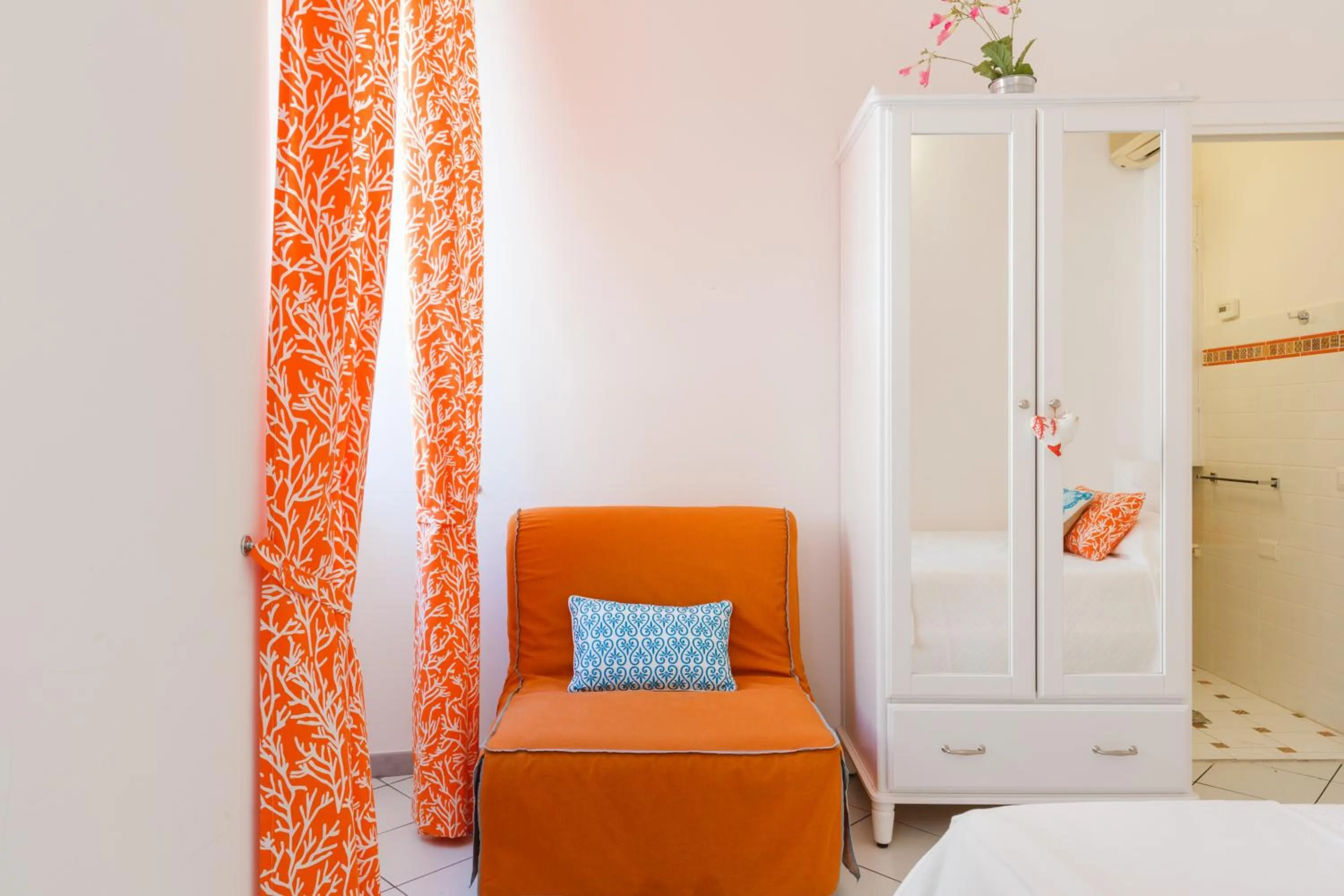 Bathroom, Bed in B&B Piazza Fratti