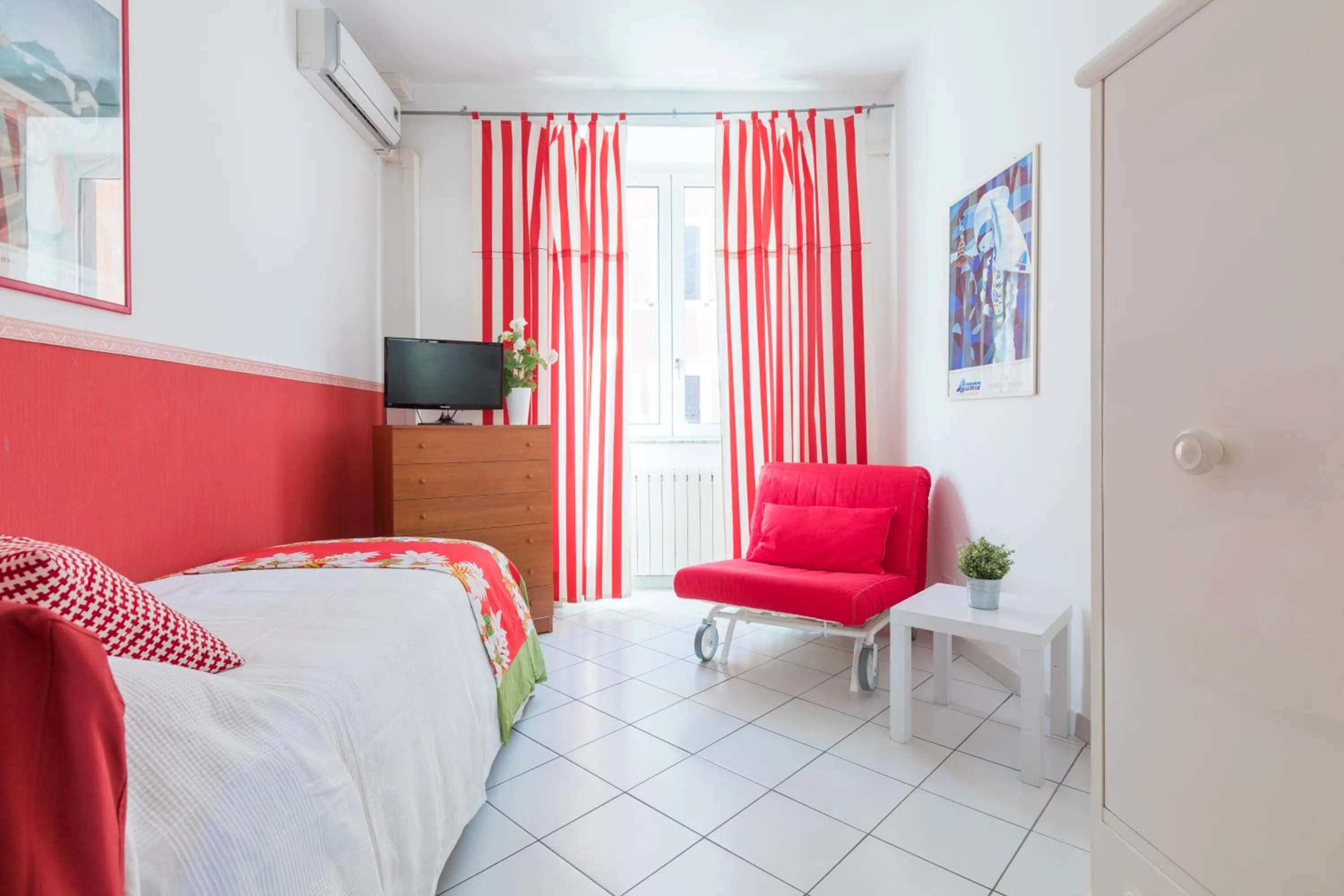 Bedroom, Bed in B&B Piazza Fratti