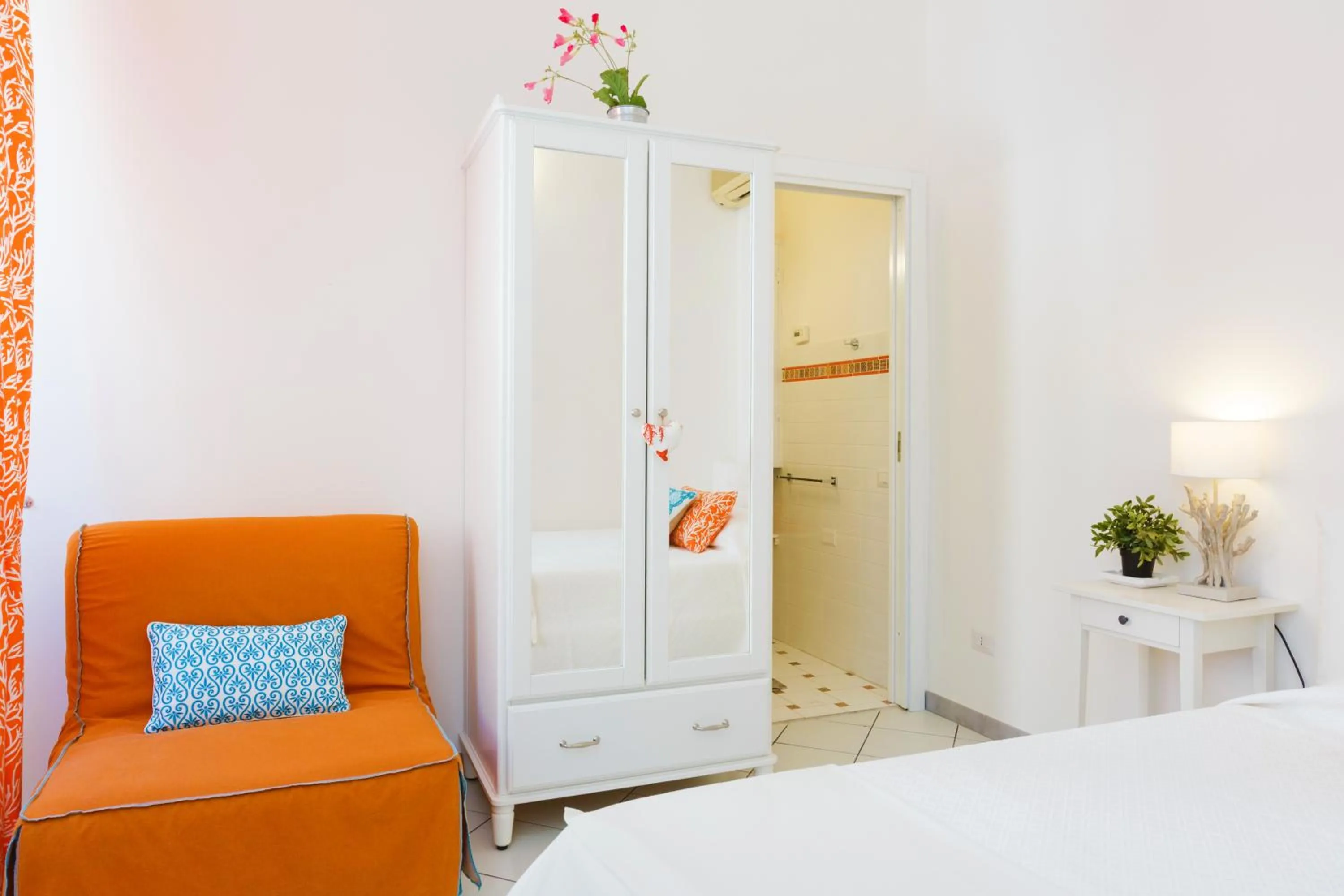 Bathroom, Bed in B&B Piazza Fratti