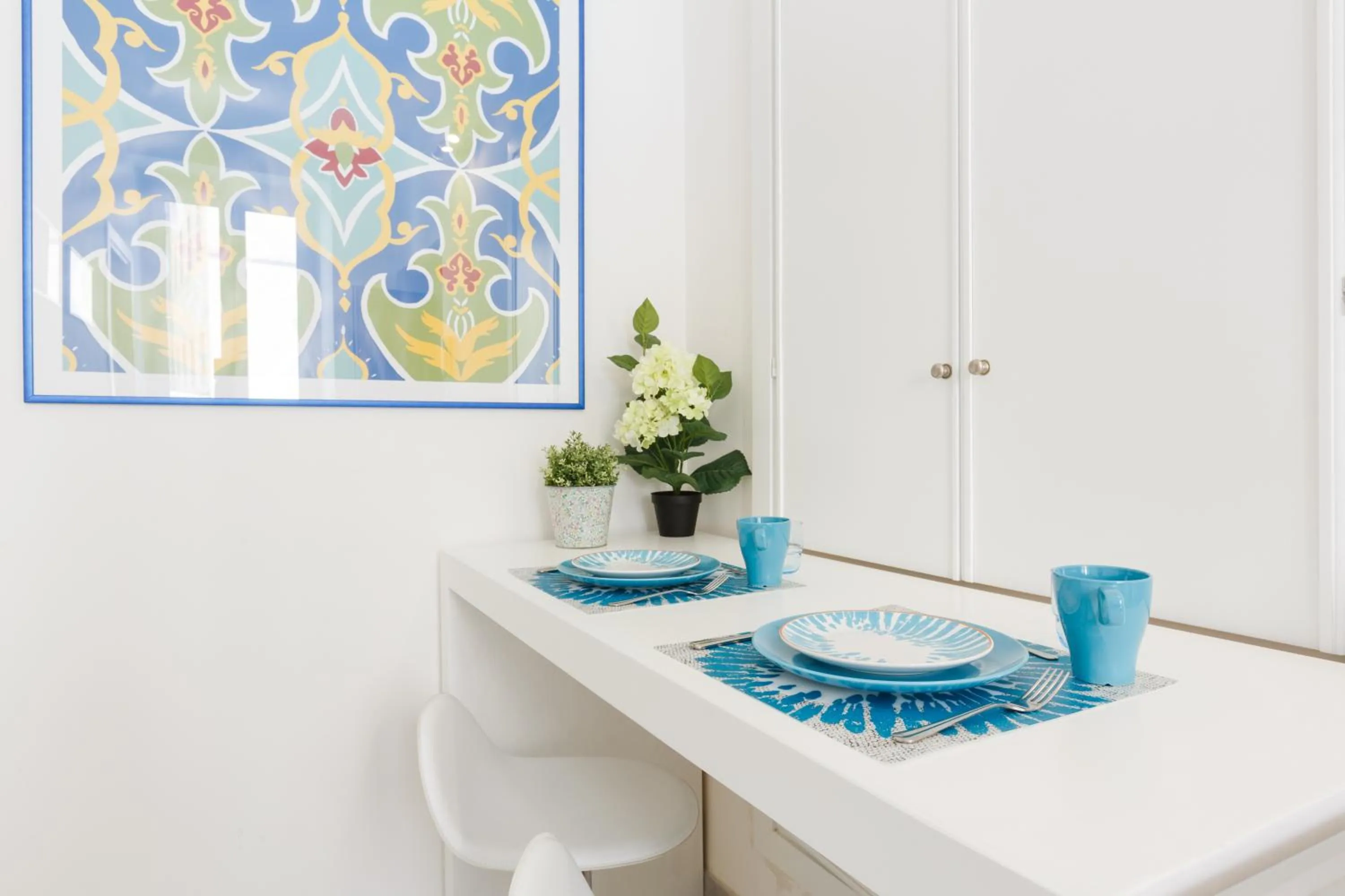 Kitchen or kitchenette in B&B Piazza Fratti