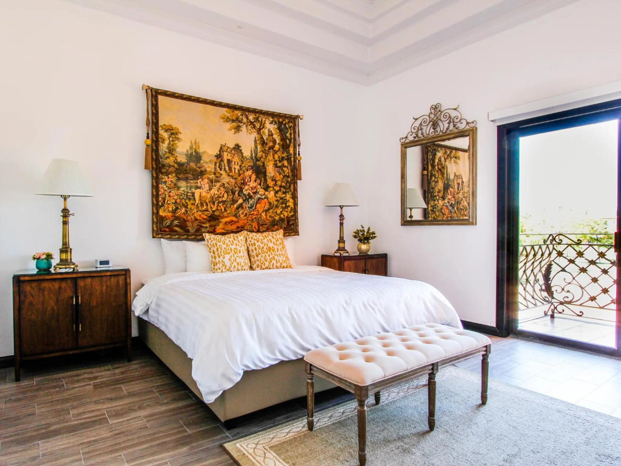 Bedroom, Bed in Hotel Boutique Villa Toscana