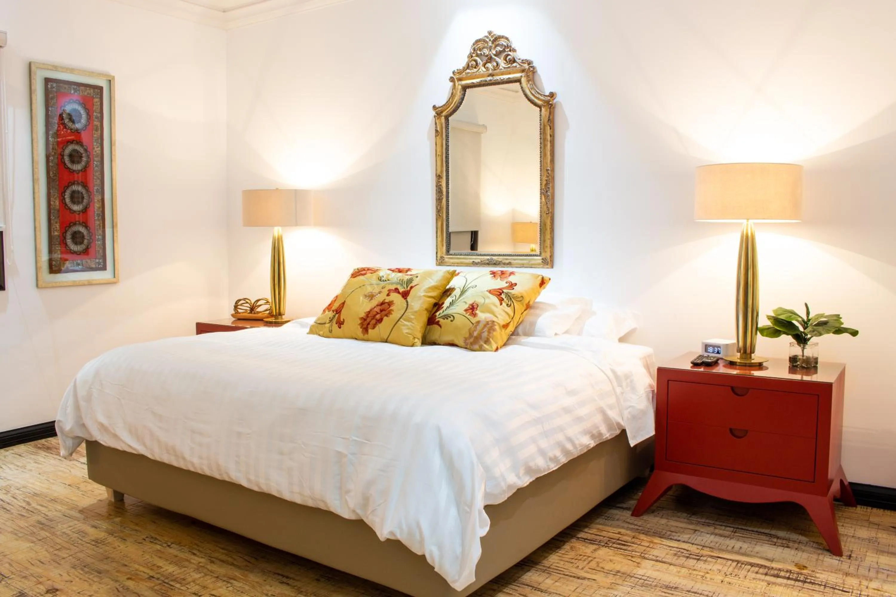 Bed in Hotel Boutique Villa Toscana