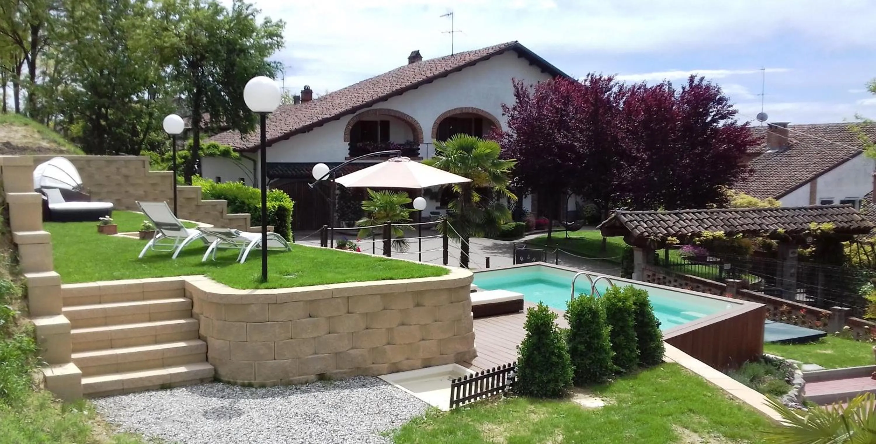 Property building in Bed And Breakfast Olimpia