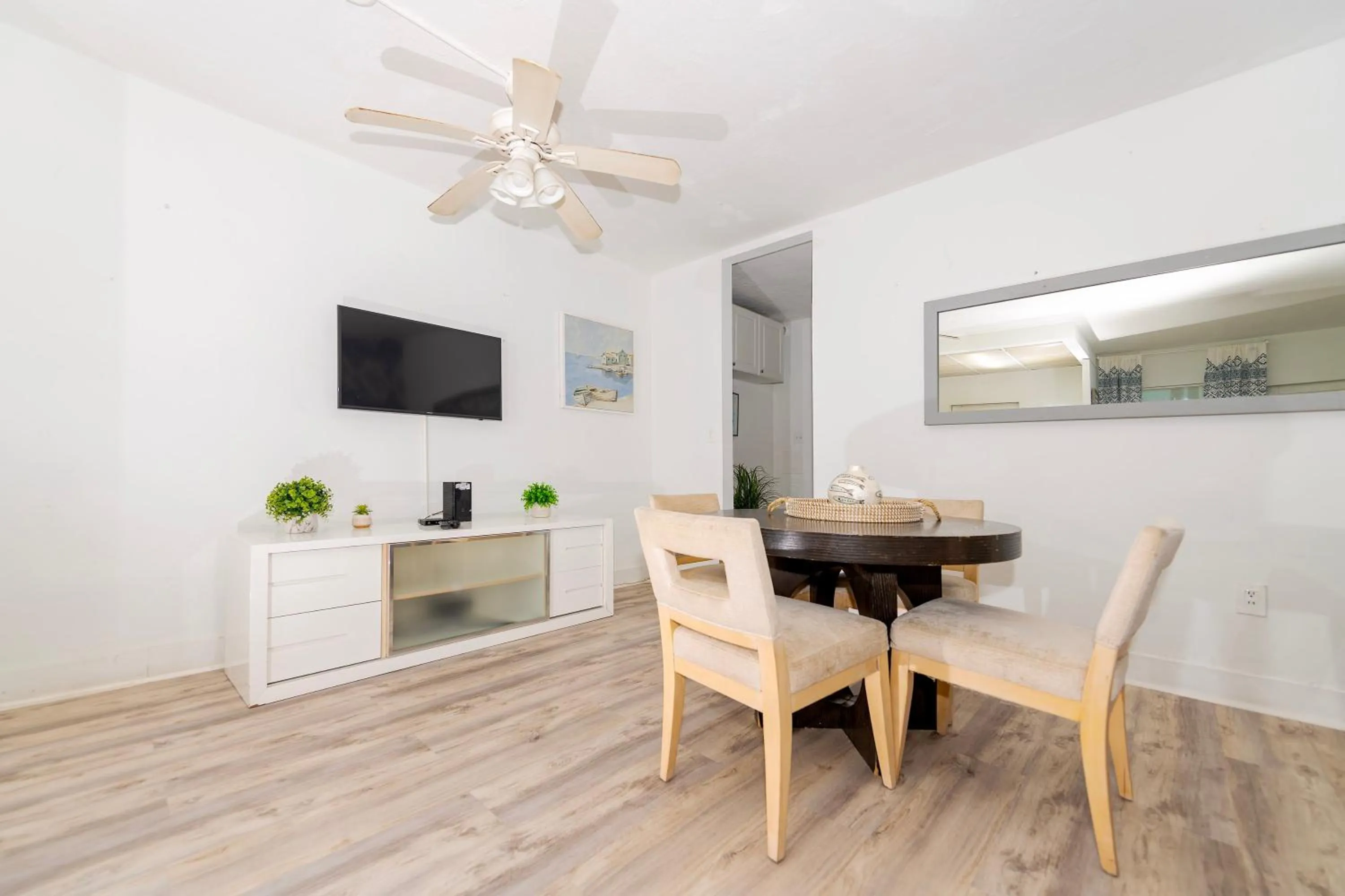 Living room in Sofi Beach Apartments