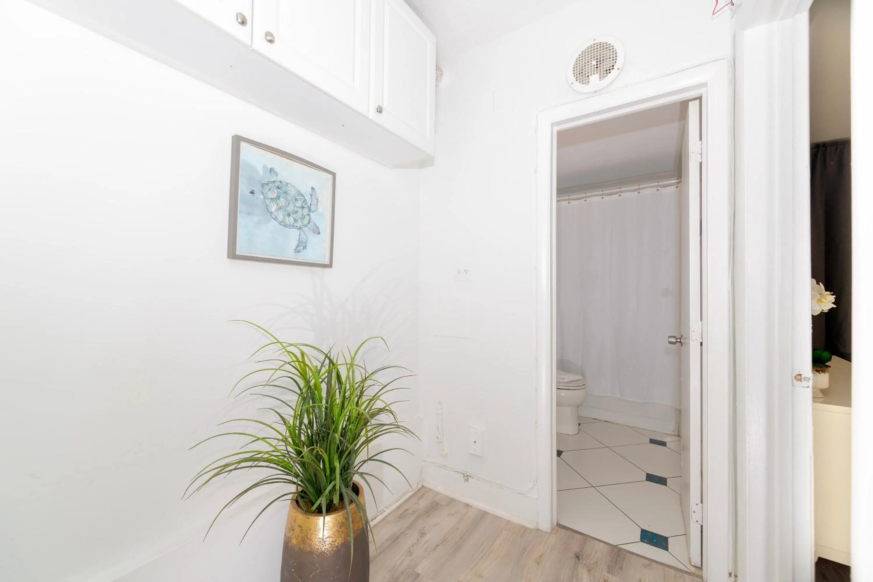 Bathroom in Sofi Beach Apartments