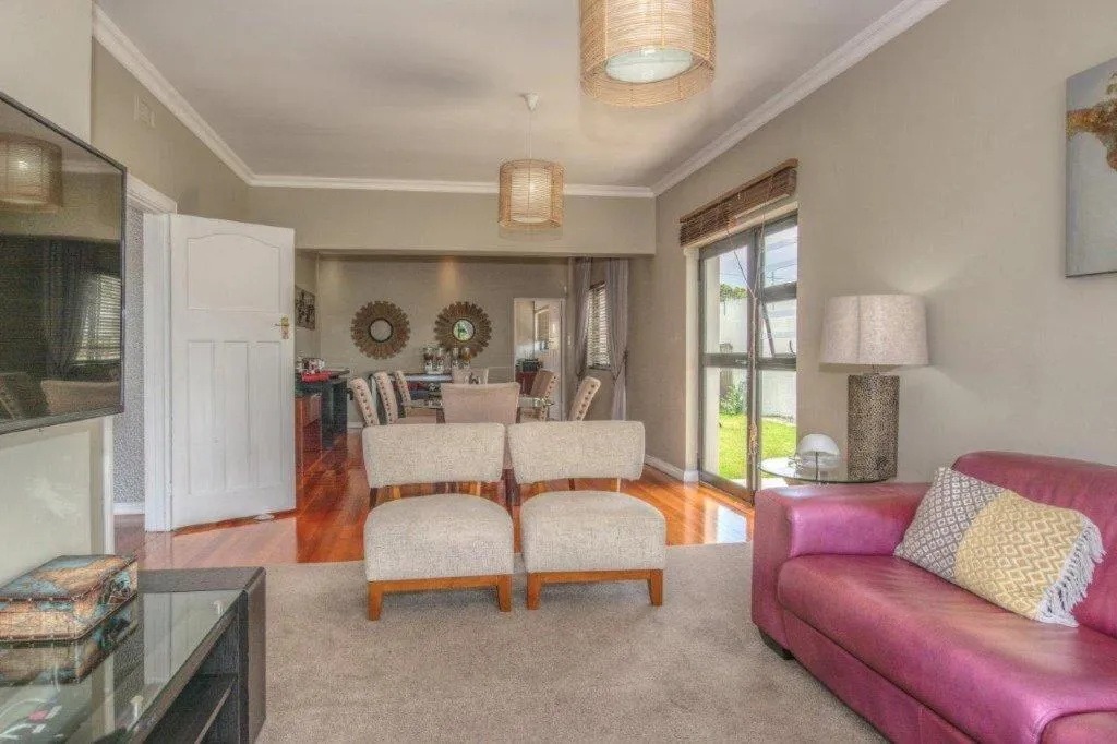 Seating area in Cashmere Suites