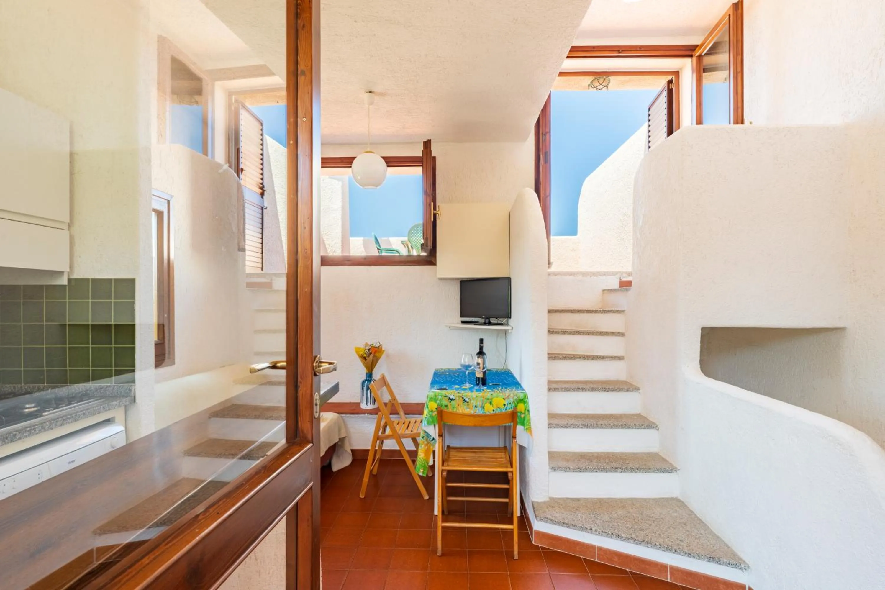 Living room in Residence Baia Santa Reparata