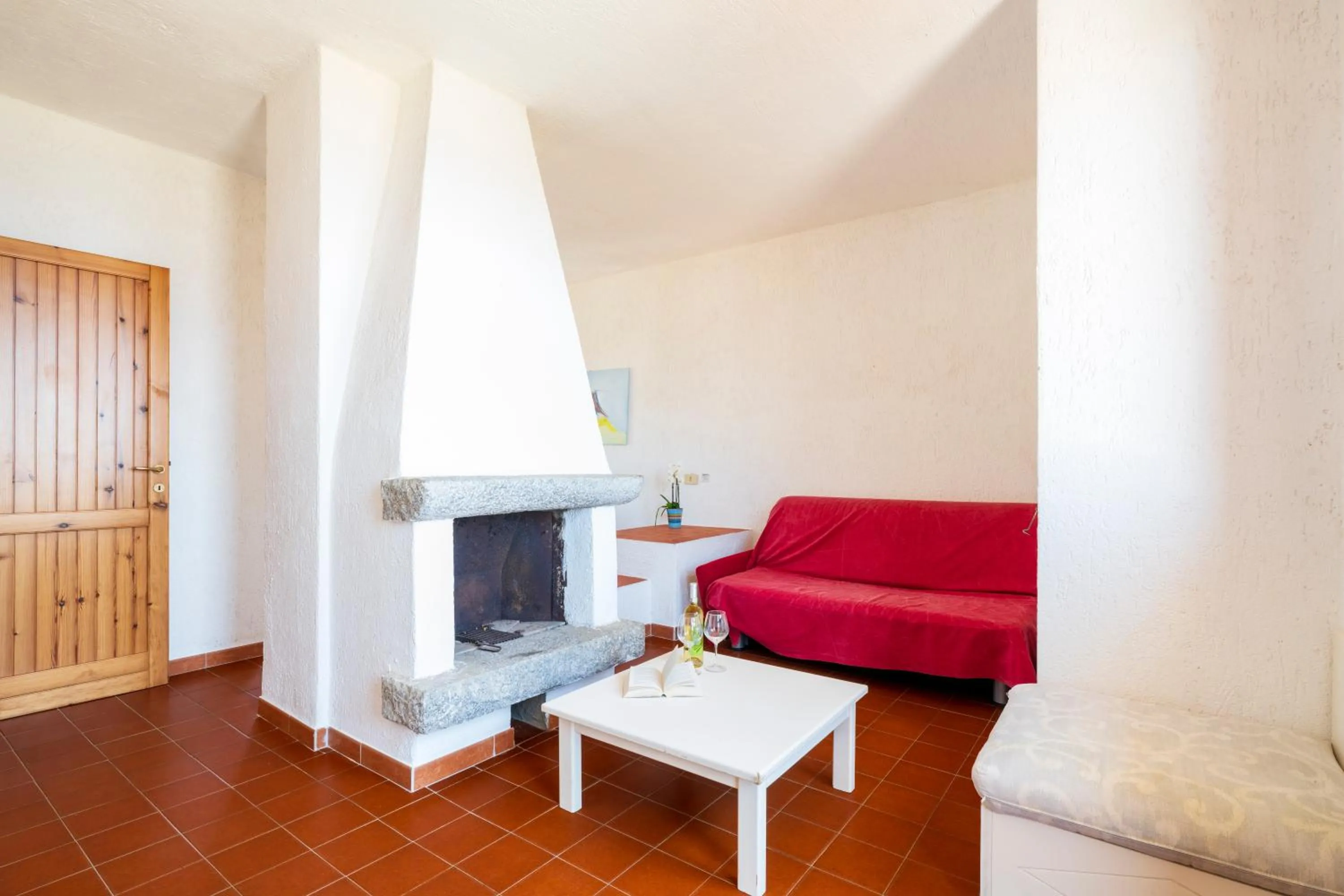 Living room in Residence Baia Santa Reparata