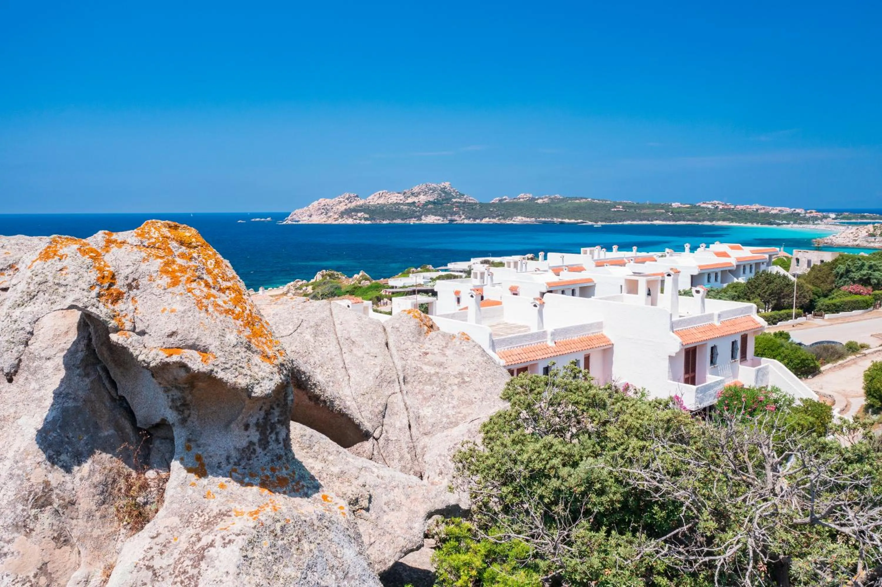 Bird's eye view in Residence Baia Santa Reparata