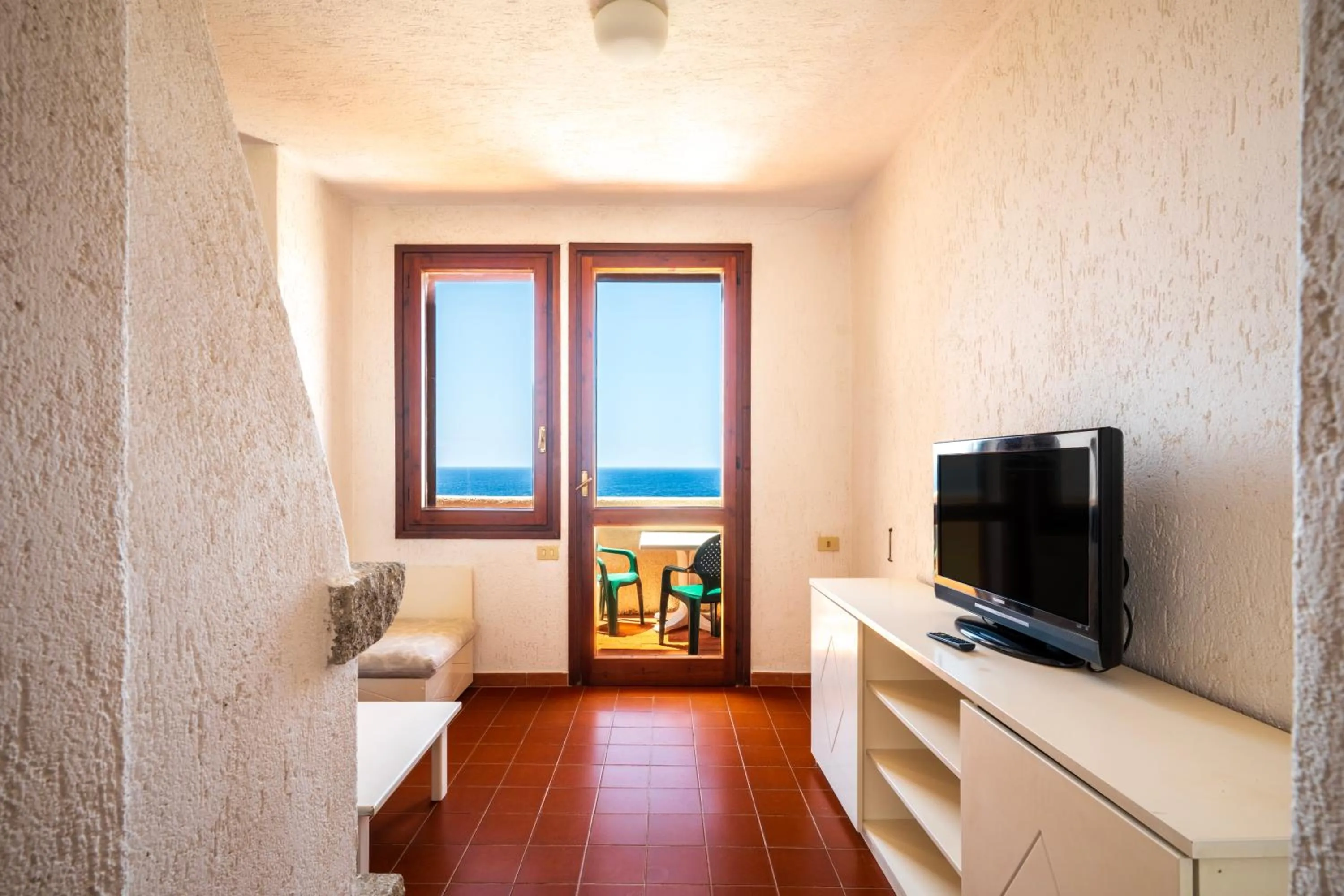 Living room in Residence Baia Santa Reparata