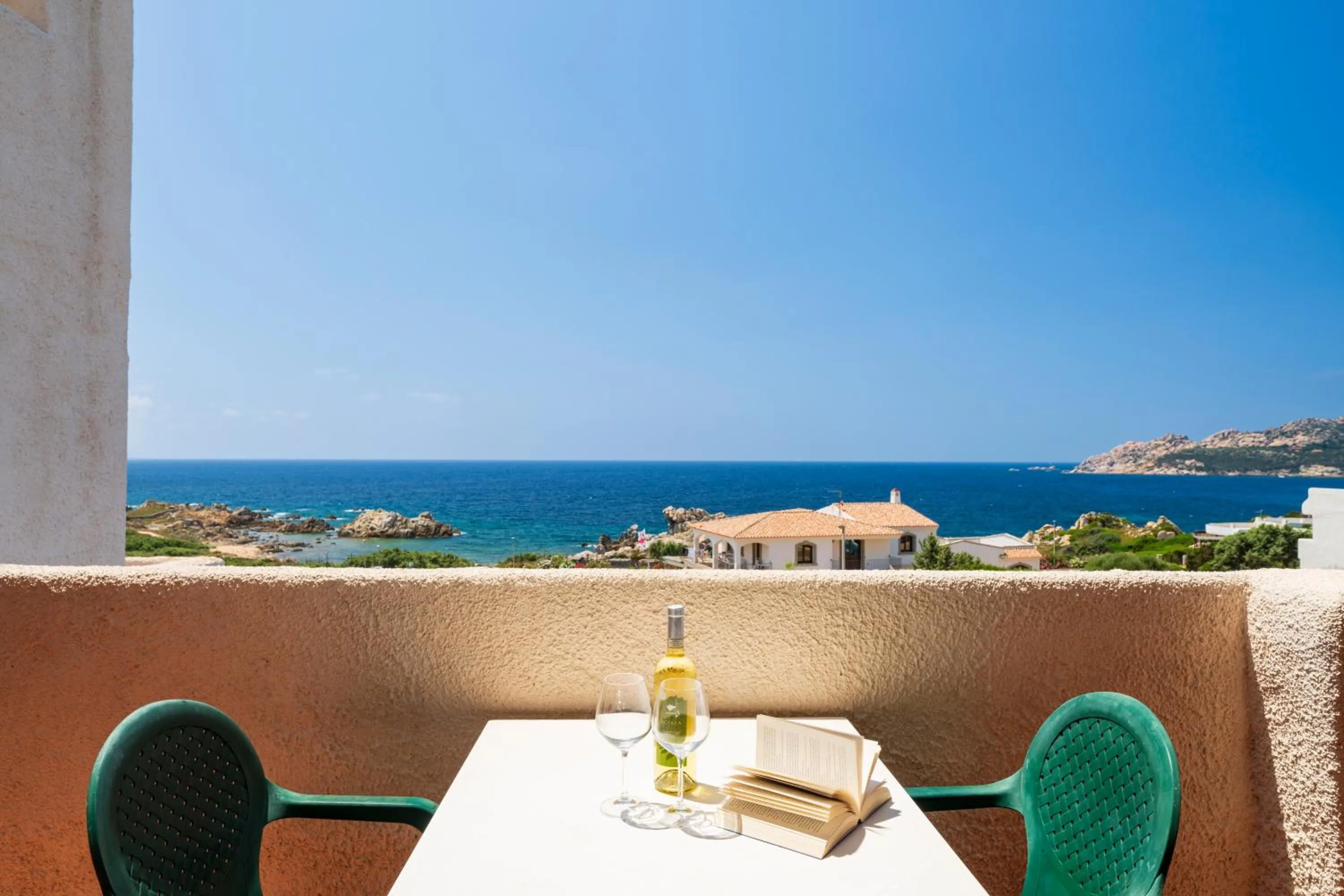 Balcony/Terrace in Residence Baia Santa Reparata