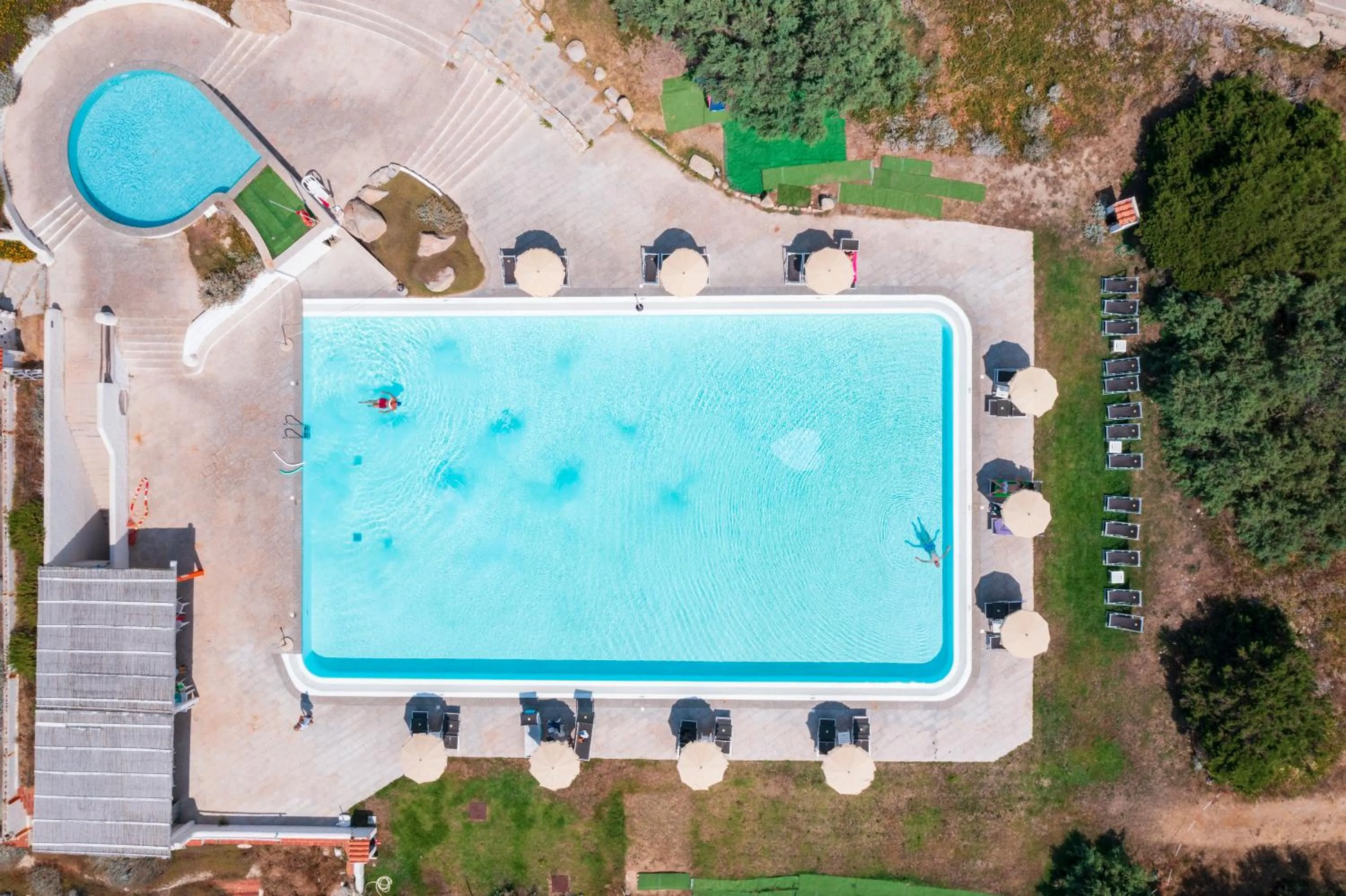 Swimming pool in Residence Baia Santa Reparata