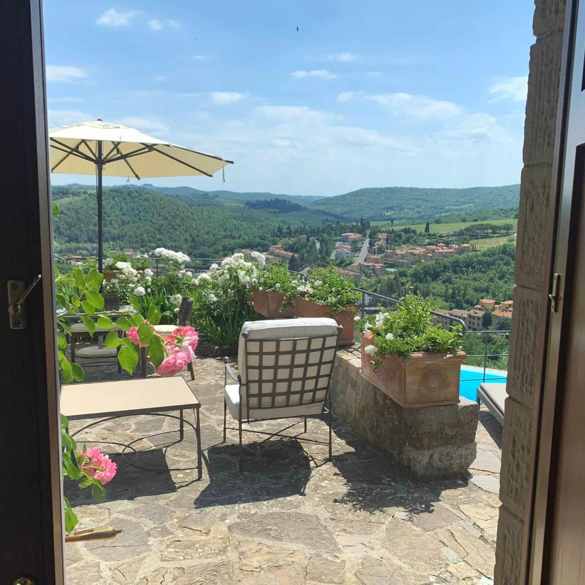 Balcony/Terrace in Capannelle Wine Resort