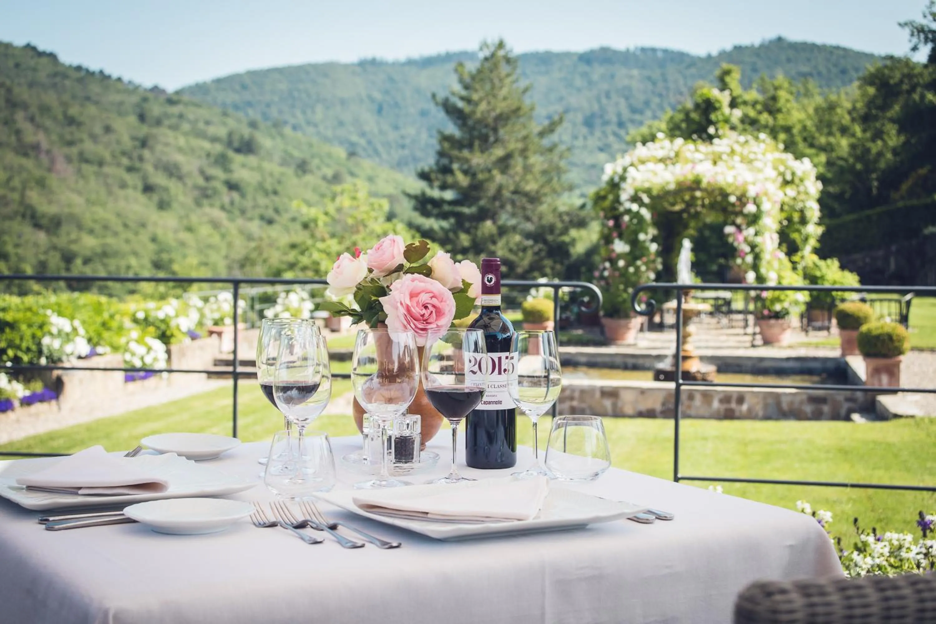Dining area in Capannelle Wine Resort