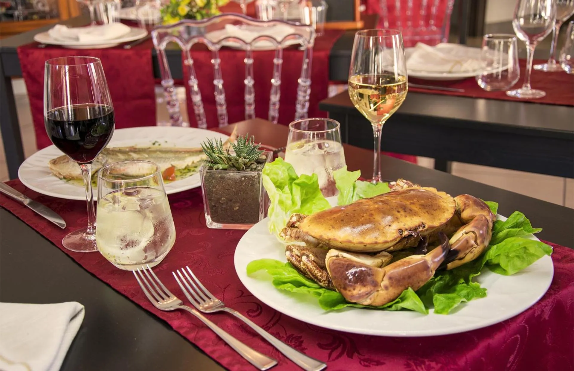 Restaurant/places to eat in Hotel Grazia Eboli