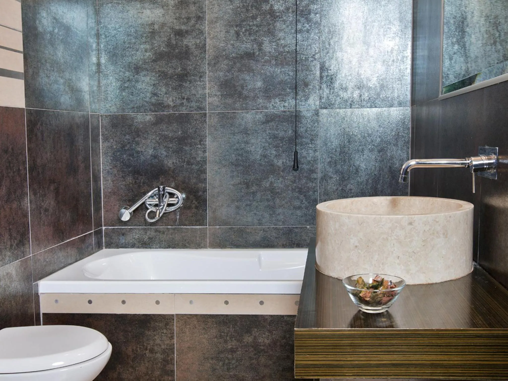 Bathroom in Hotel Grazia Eboli