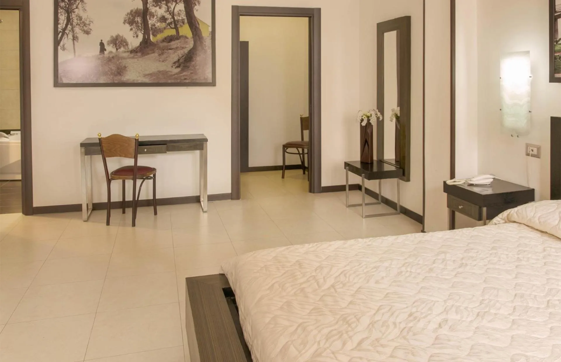 Photo of the whole room, Bed in Hotel Grazia Eboli