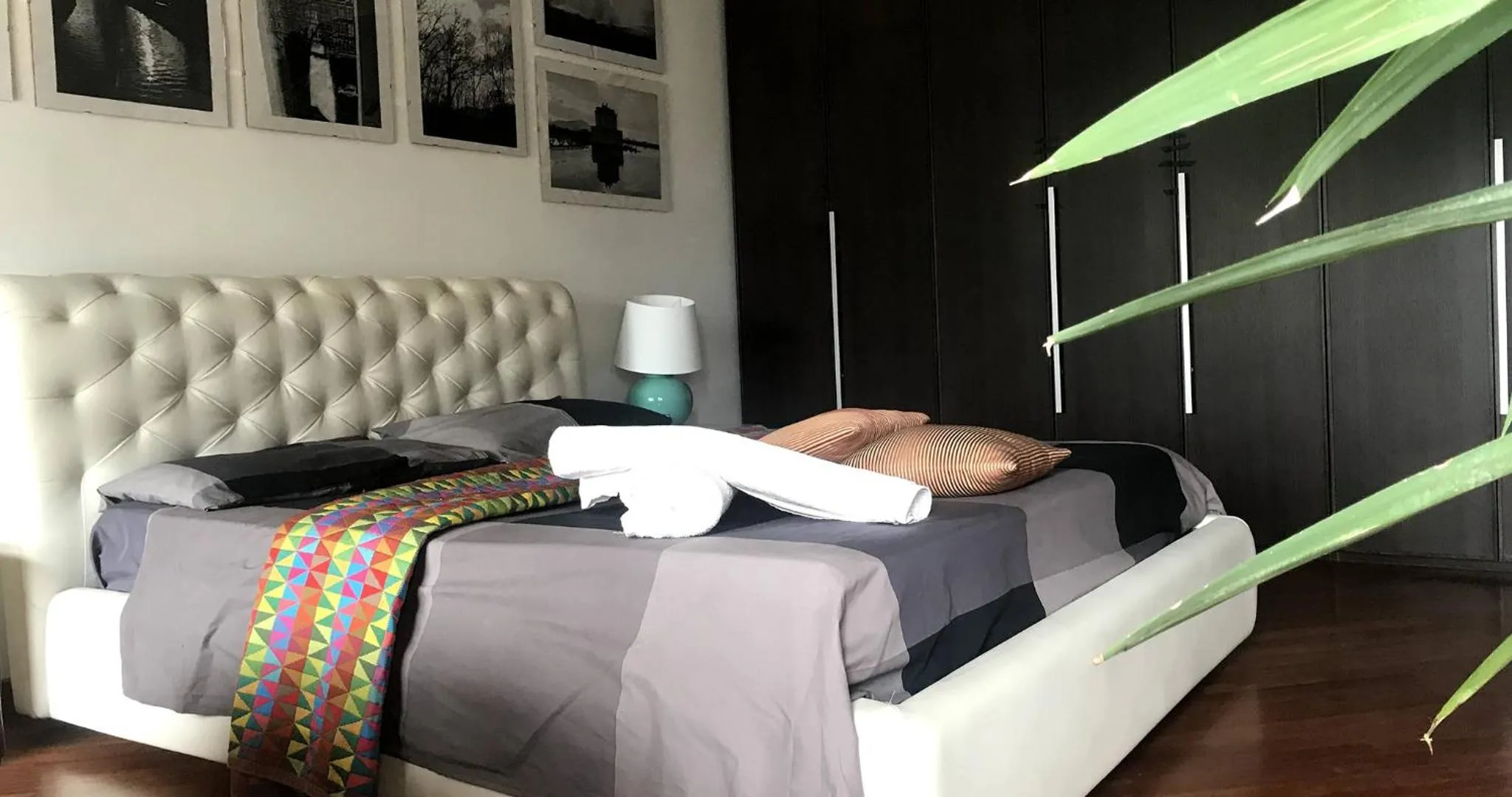 Bird's eye view, Bed in B&B Stanze Lussuose