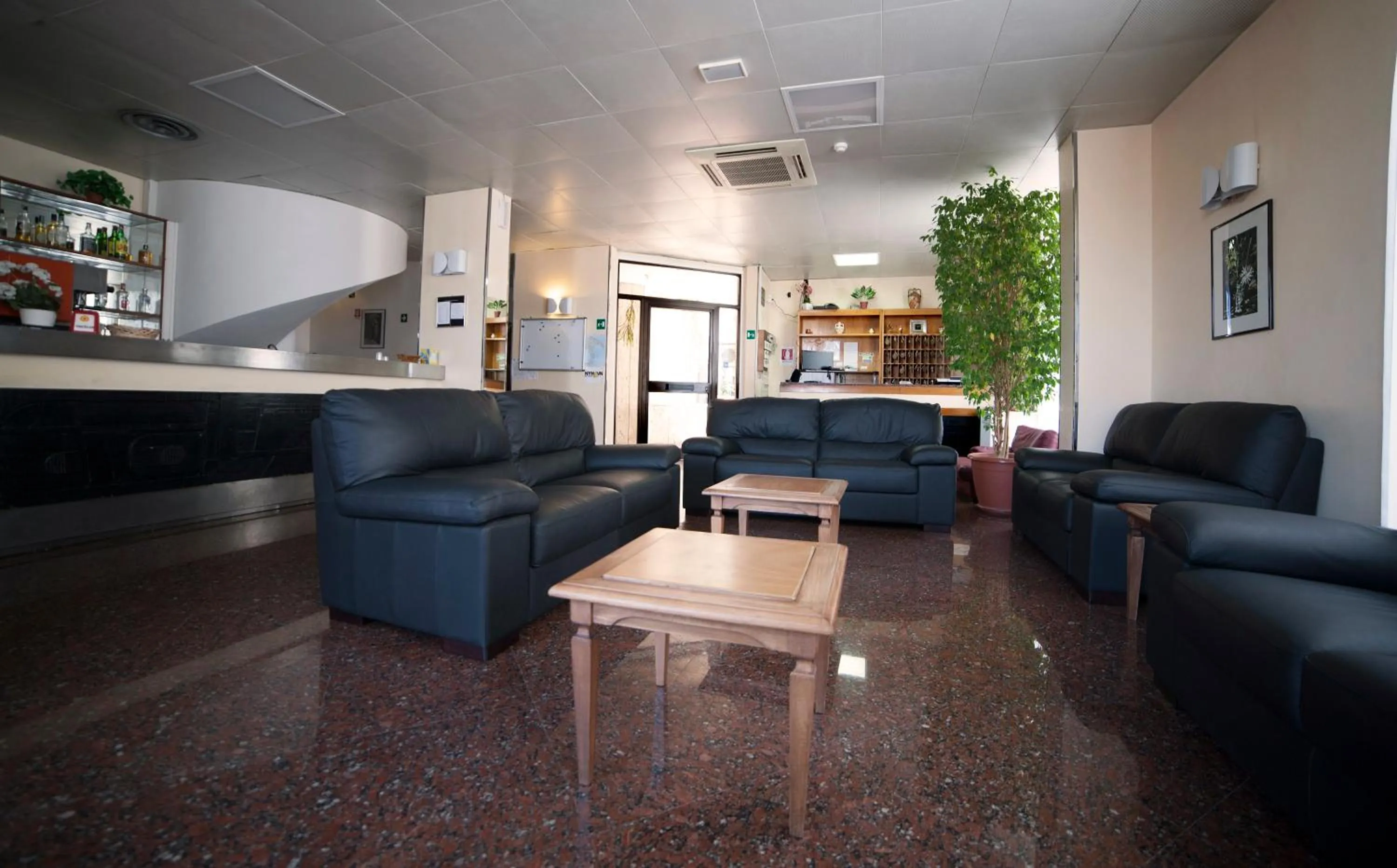 Communal lounge/ TV room in Hotel Nettuno